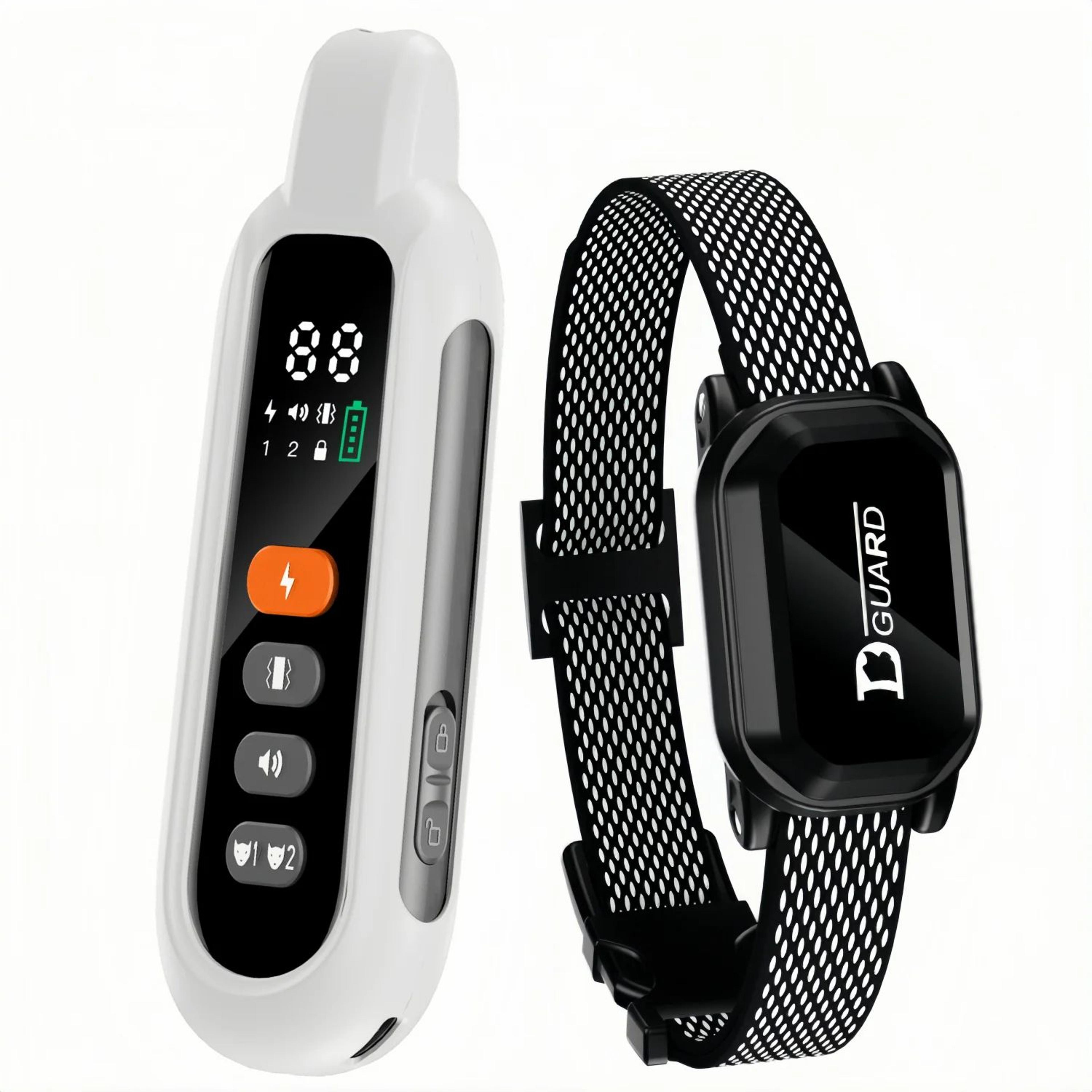 Waterproof Dog Training Collar With Remote  3300 FT Rechargeable Bark Control  Obedience Trainer 6