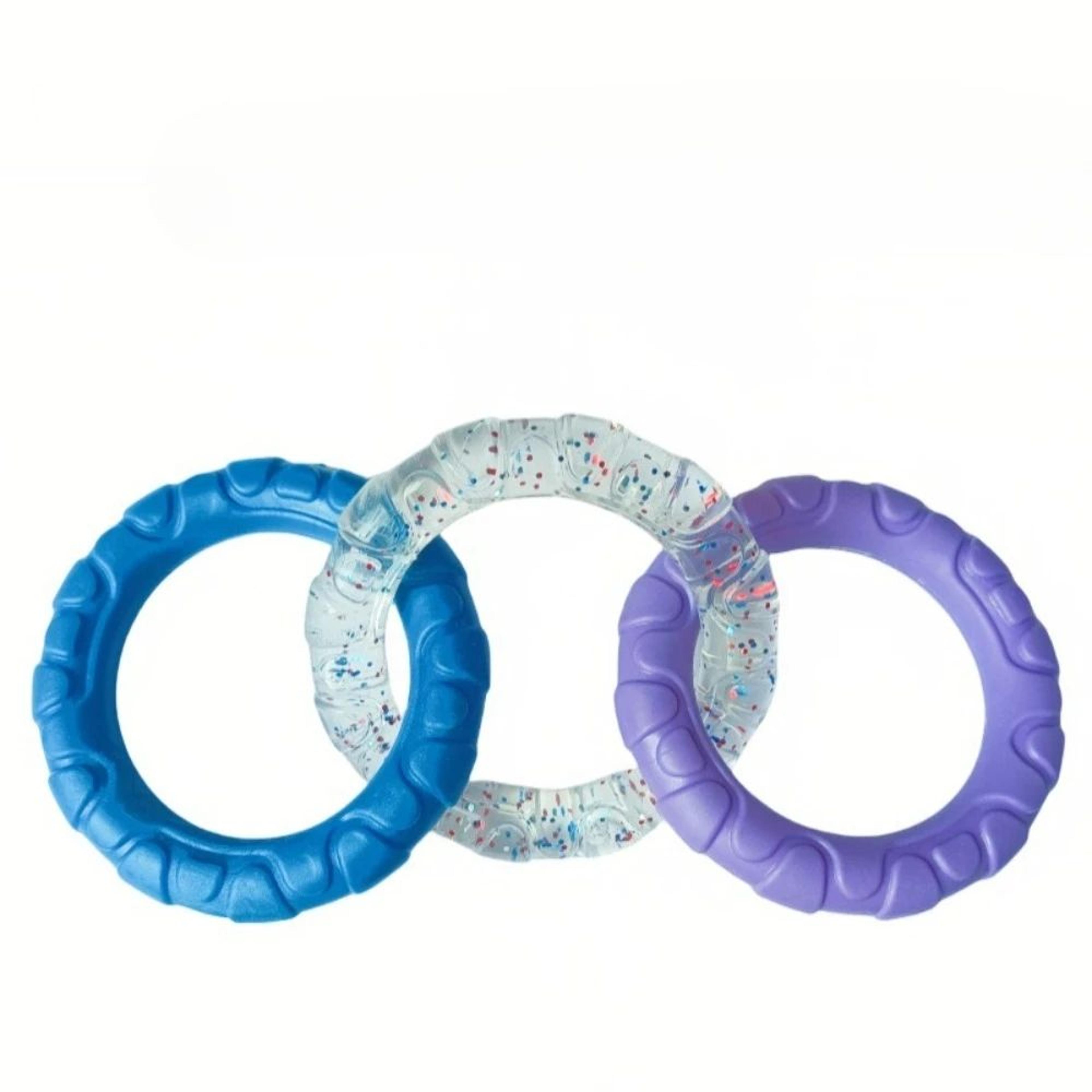 Interactive Rubber Dog Ball Toy With Bell  Teeth Cleaning Chew Toy For Puppies  Dogs 12