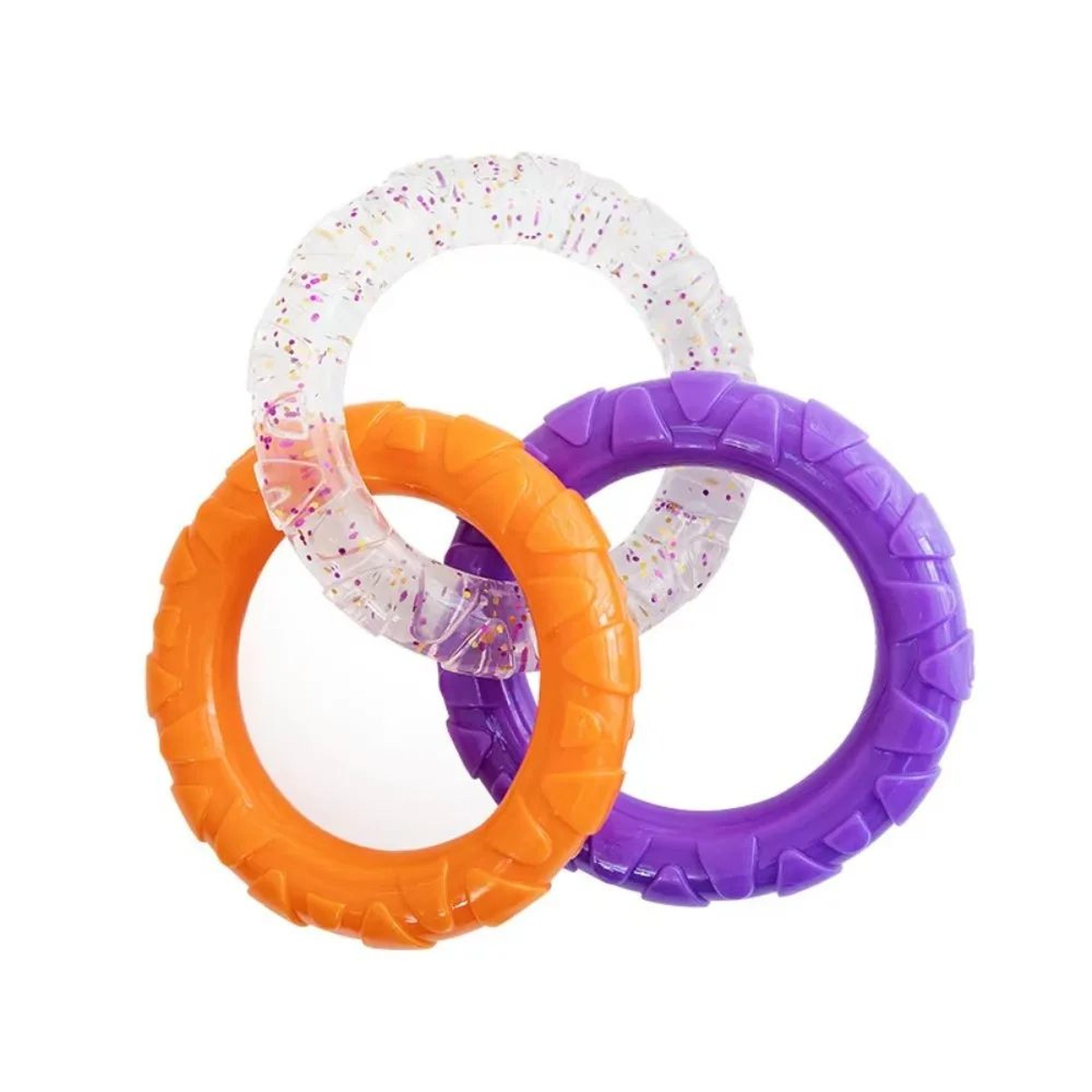Interactive Rubber Dog Ball Toy With Bell  Teeth Cleaning Chew Toy For Puppies  Dogs 19