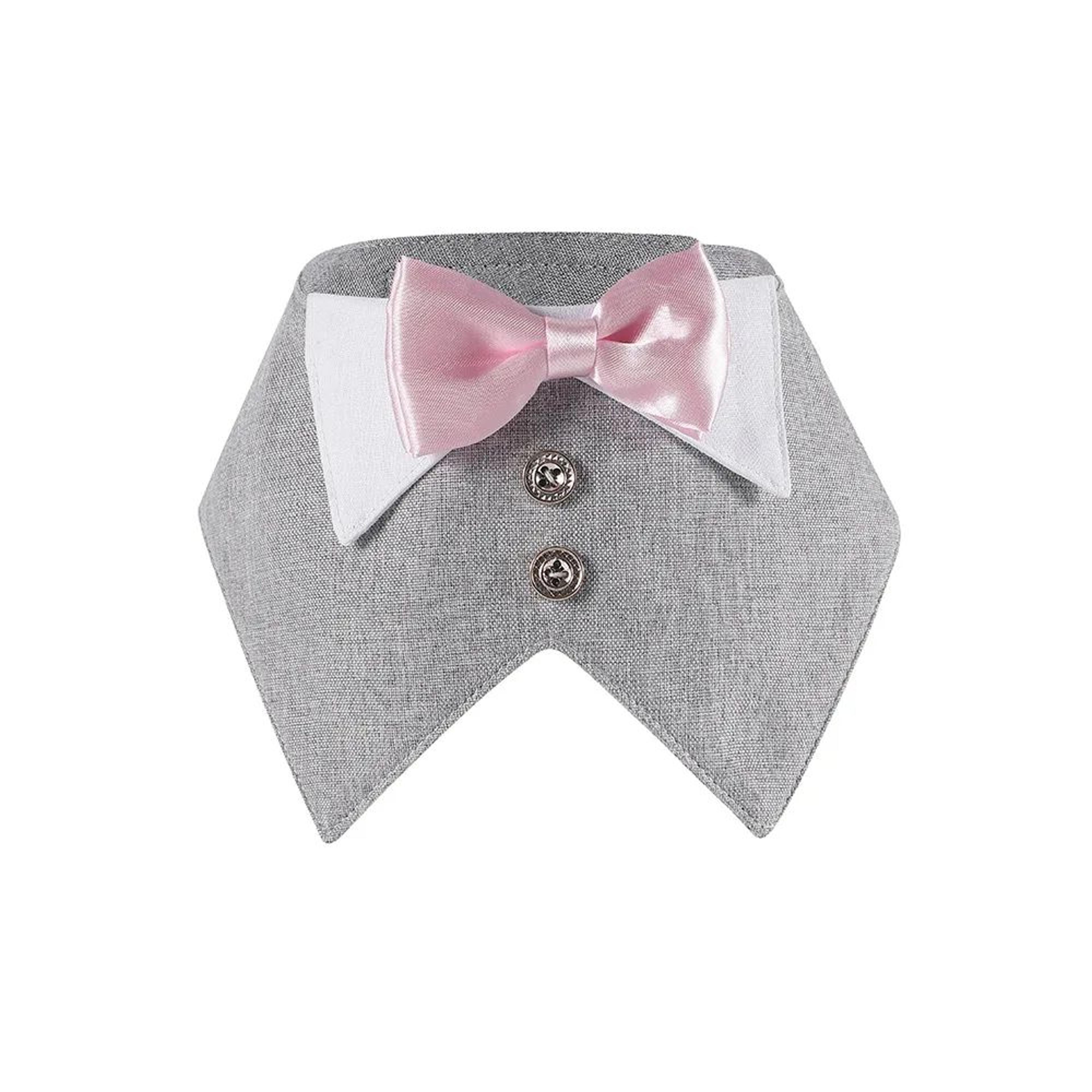 Dog Tuxedo Bandana Collar  Formal Bowtie Wedding  Birthday Costume Scarf For Small Medium  Large Do 7