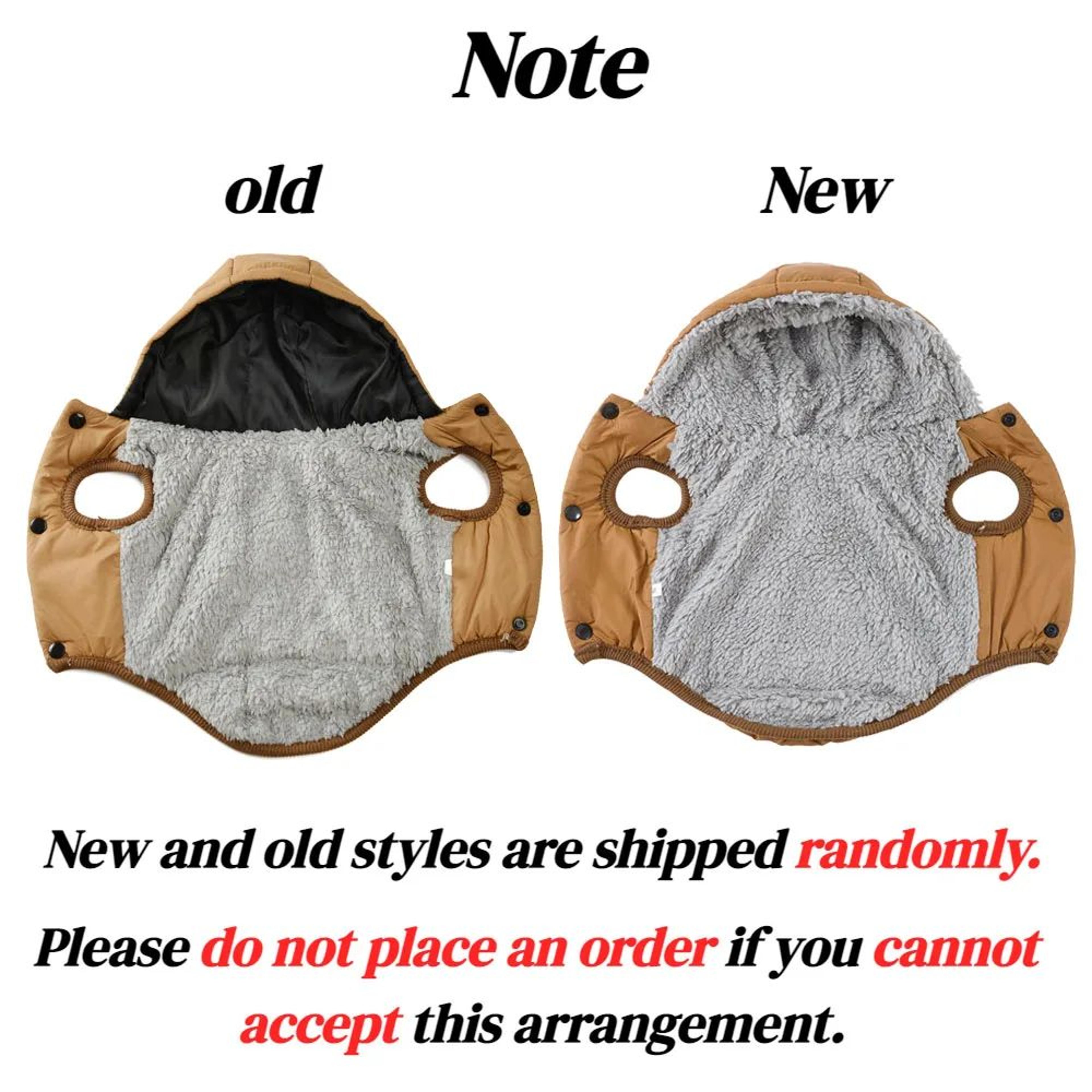 Warm Fleece Dog Hoodie Coat With DRing  Thick Windproof Winter Jacket For Small  Medium Dogs And Ca 2