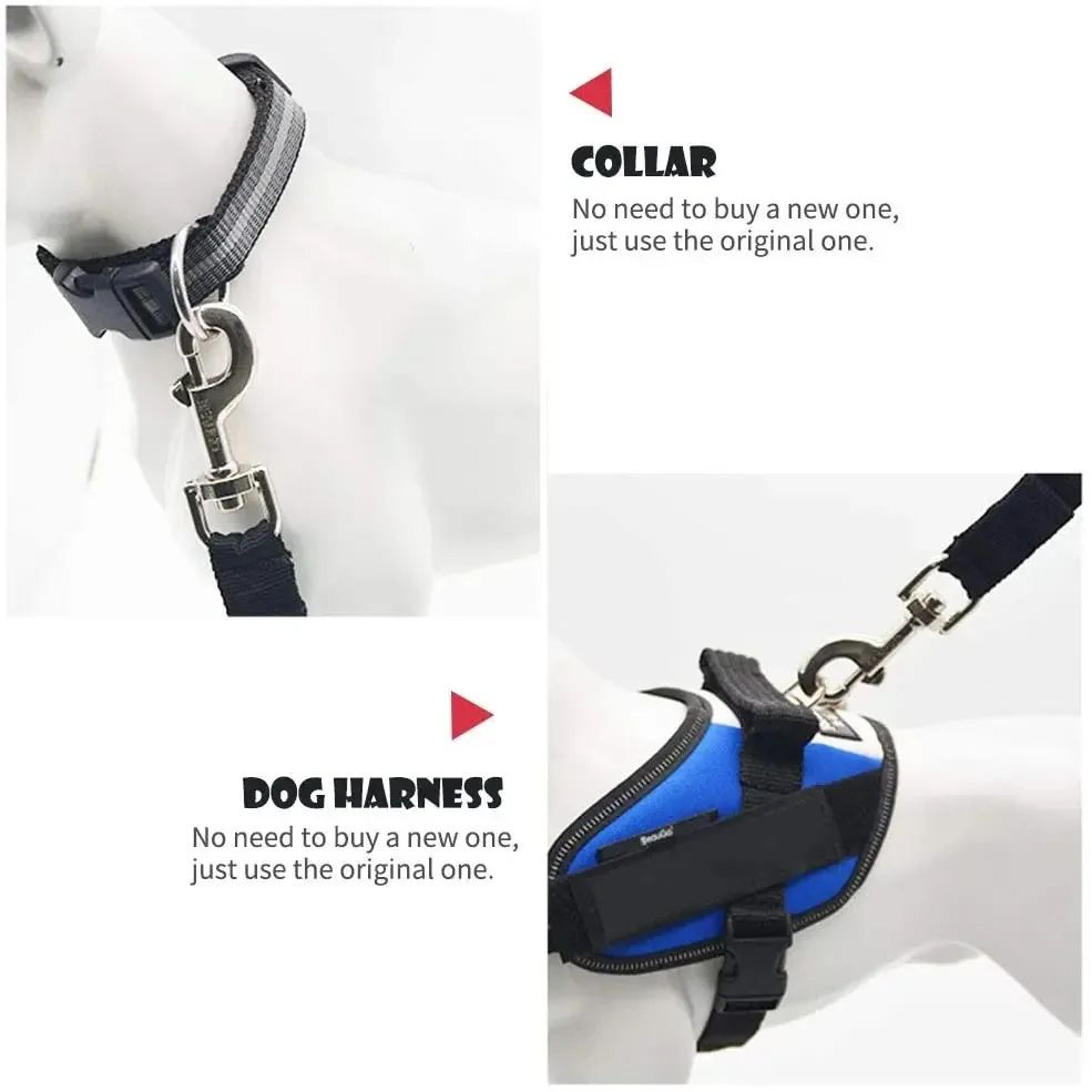 Adjustable Dog Car Seat Belt Safety Leash  Nylon Travel Harness Restraint For Secure Pet Car Rides 3