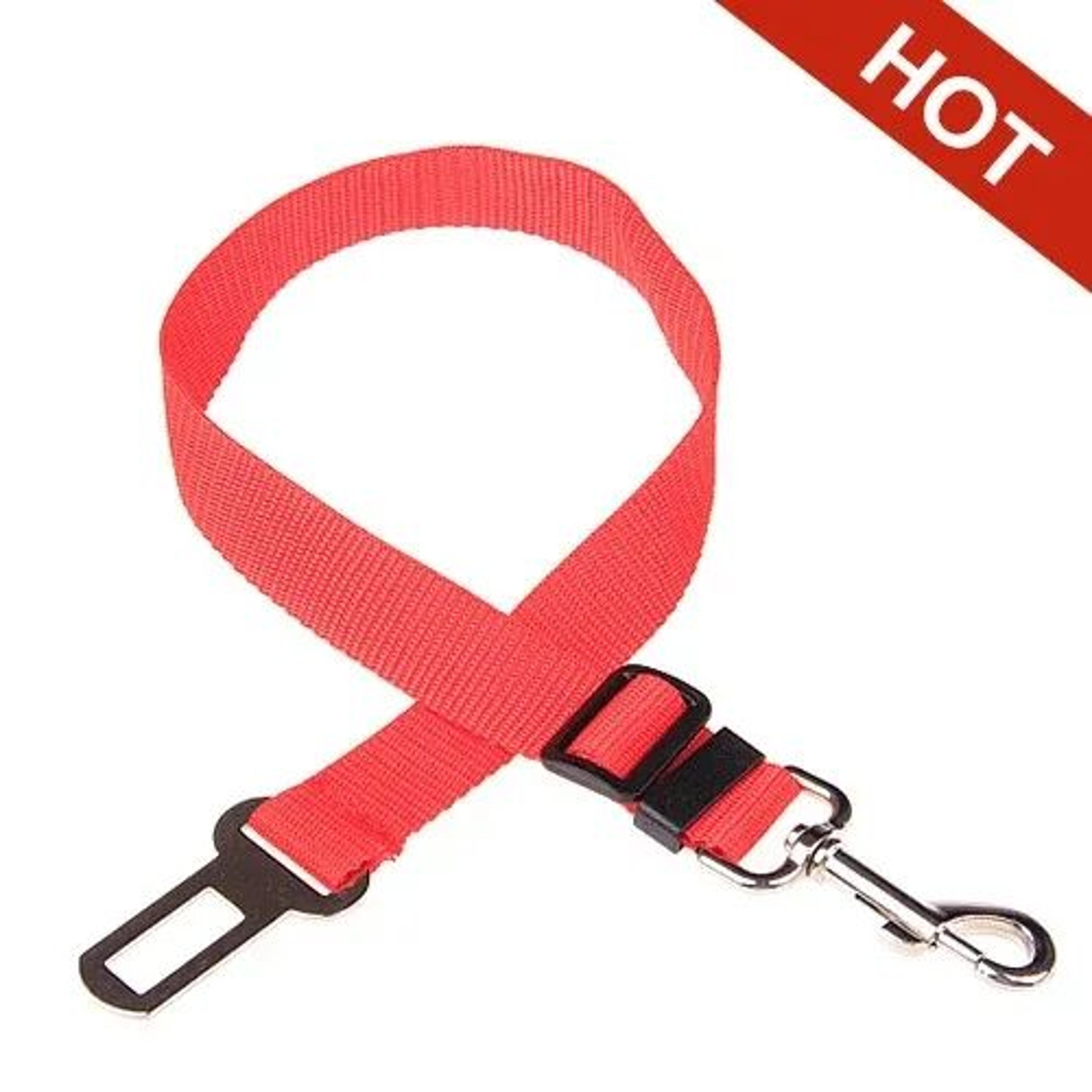 Adjustable Dog Car Seat Belt Safety Leash  Nylon Travel Harness Restraint For Secure Pet Car Rides 14