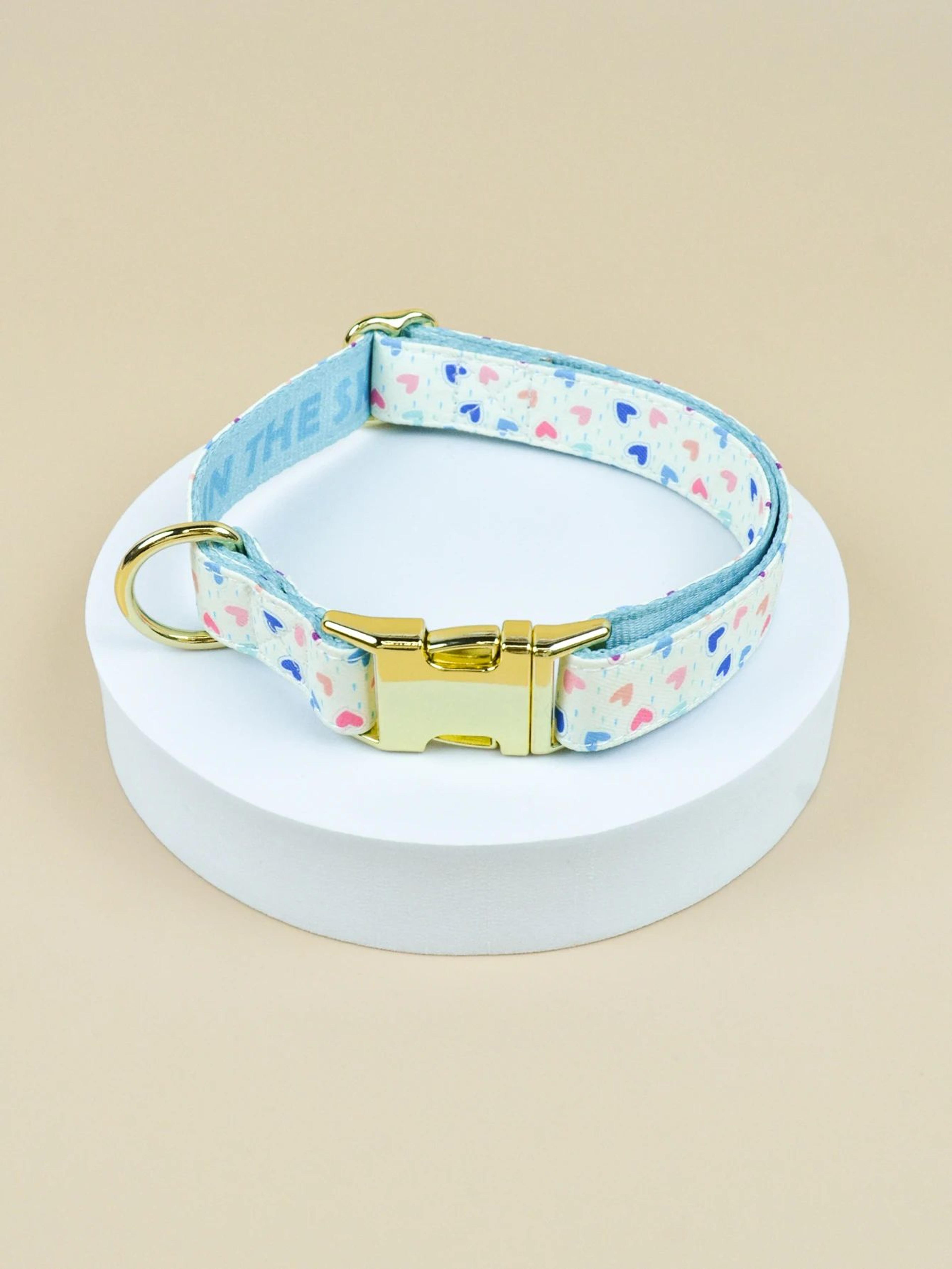Valentines Day  New Year Pet Collar  DoubleSided Printed Adjustable Dog  Cat Collar For Small  Medi 7
