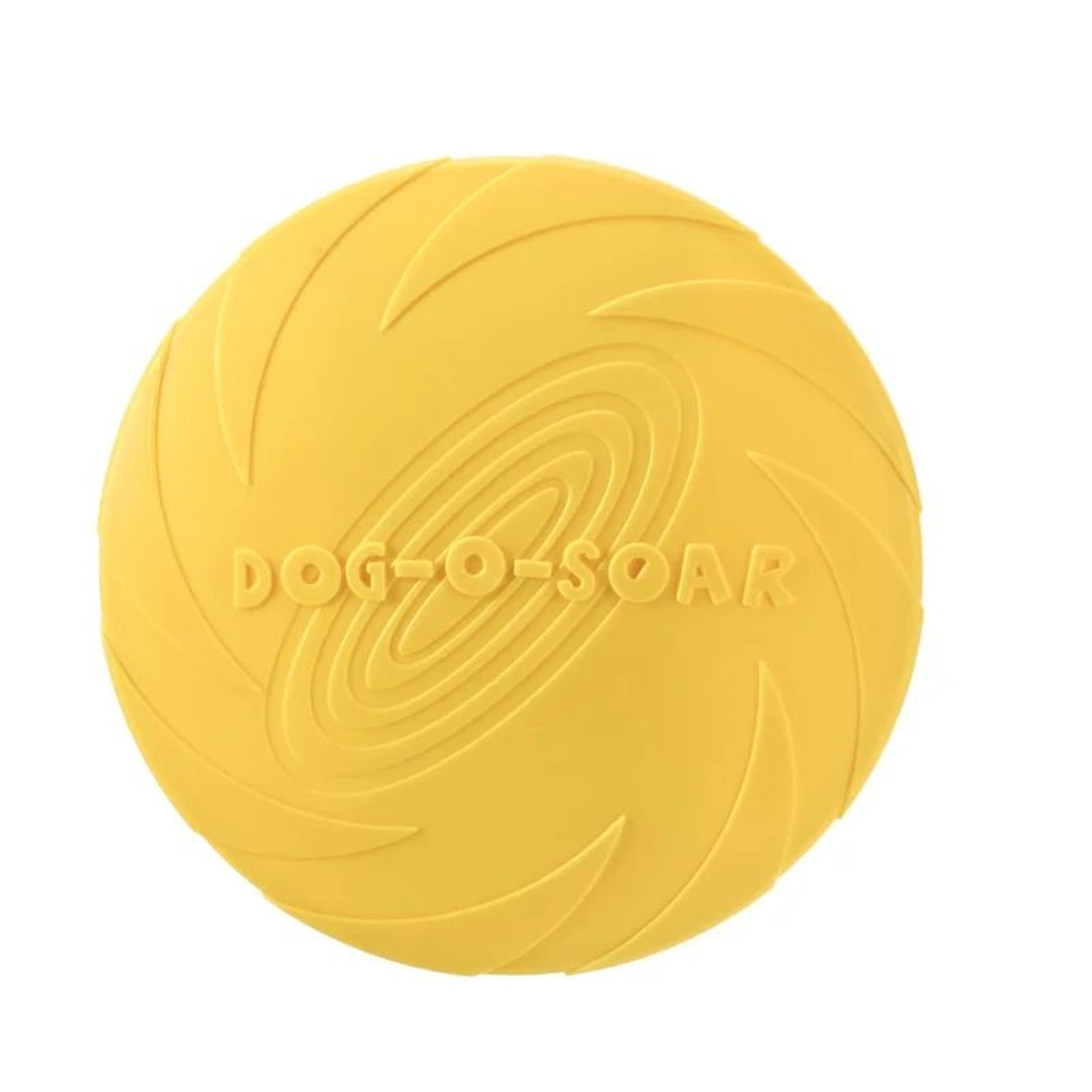 Interactive Silicone Flying Saucer Dog Toy  ChewResistant Flying Disc For Puppy Training Fetch  Out 10