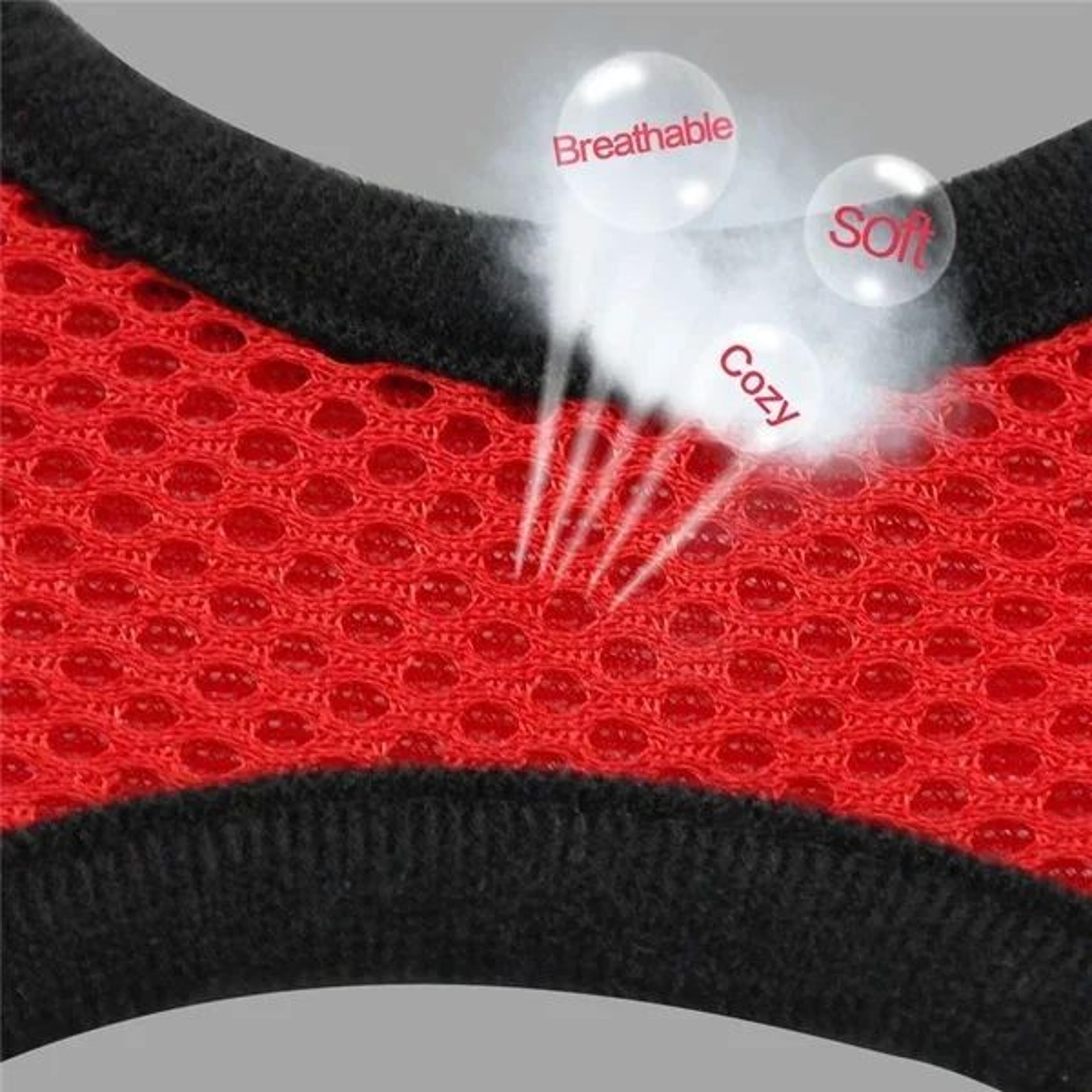 Adjustable Reflective Dog Harness And Leash Set  Soft Breathable Mesh Vest For Small  Medium Dogs A 3