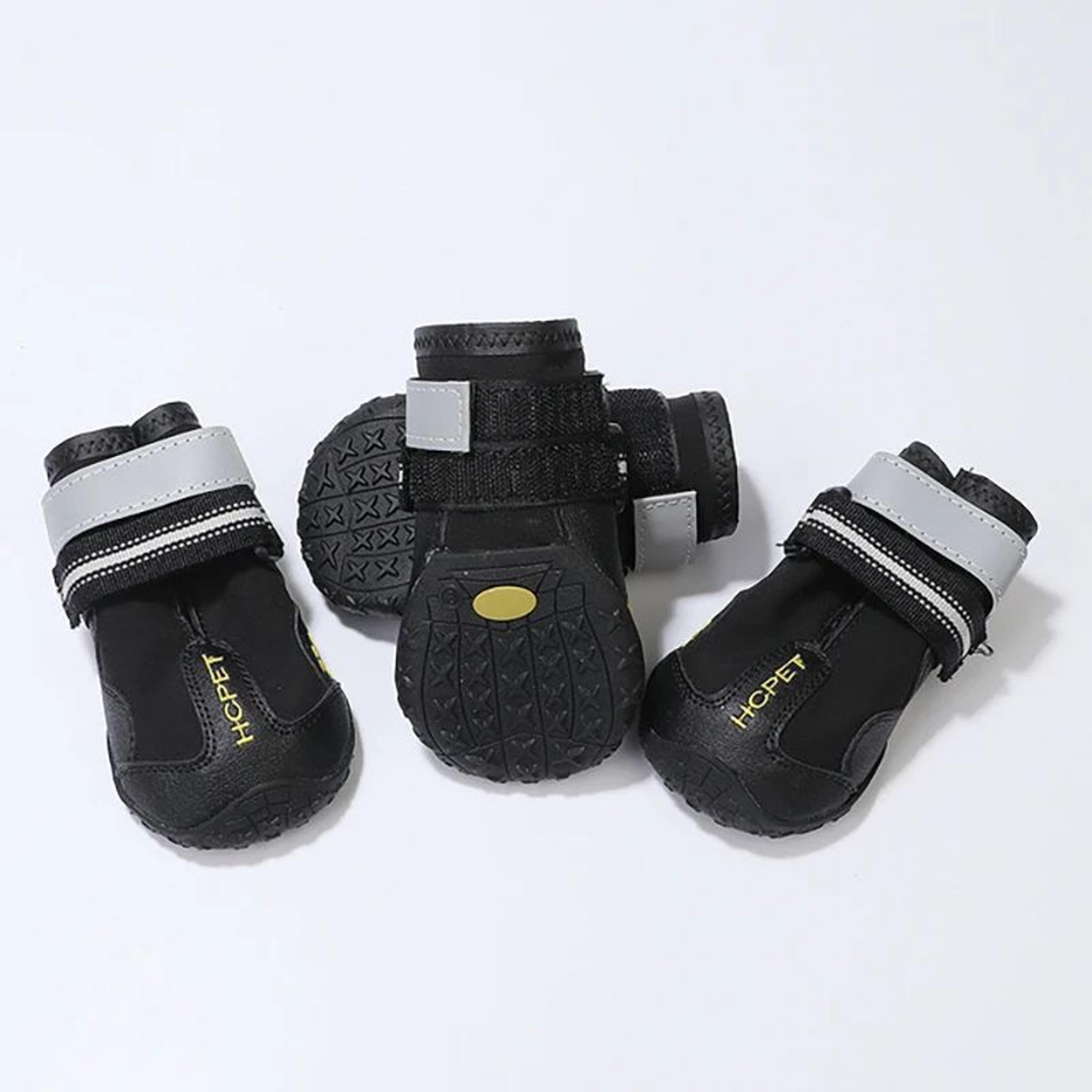 Reflective Waterproof Dog Boots  AntiSlip Winter Dog Shoes For Medium  Large Dogs 5