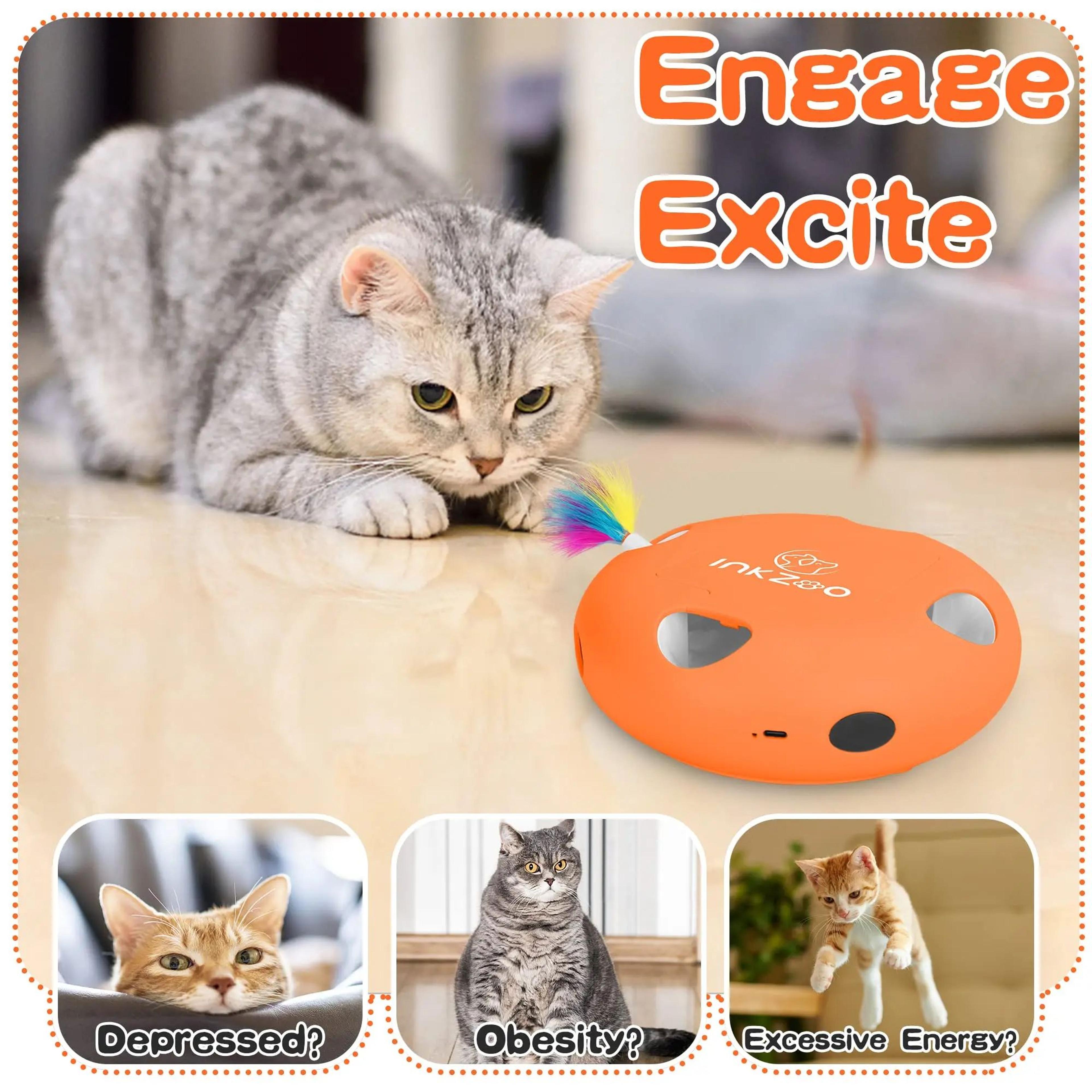 Smart Interactive Cat Toy  Automatic 7Hole WhackAMole Mouse Game For Indoor Cats  Kittens 3