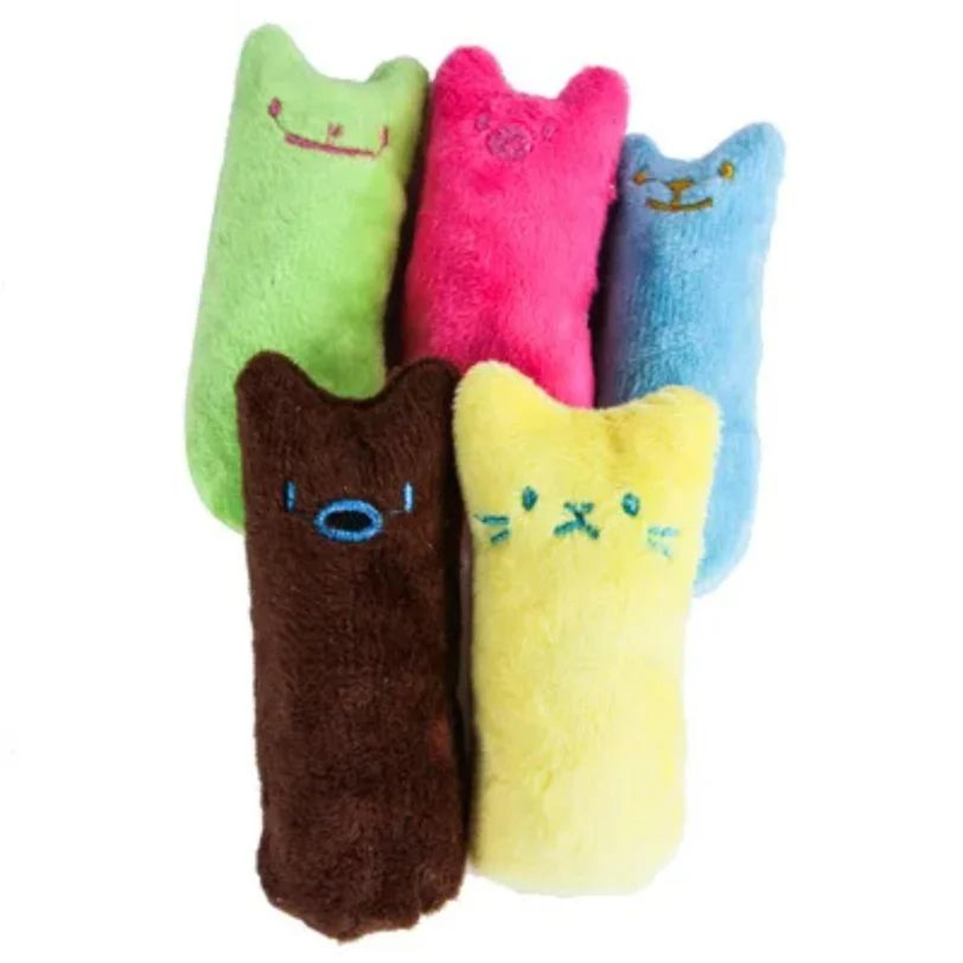 Catnip Teething  Teeth Grinding Plush Cat Toy  Interactive Chew Bite  Vocal Kitten Toy For Indoor C 4