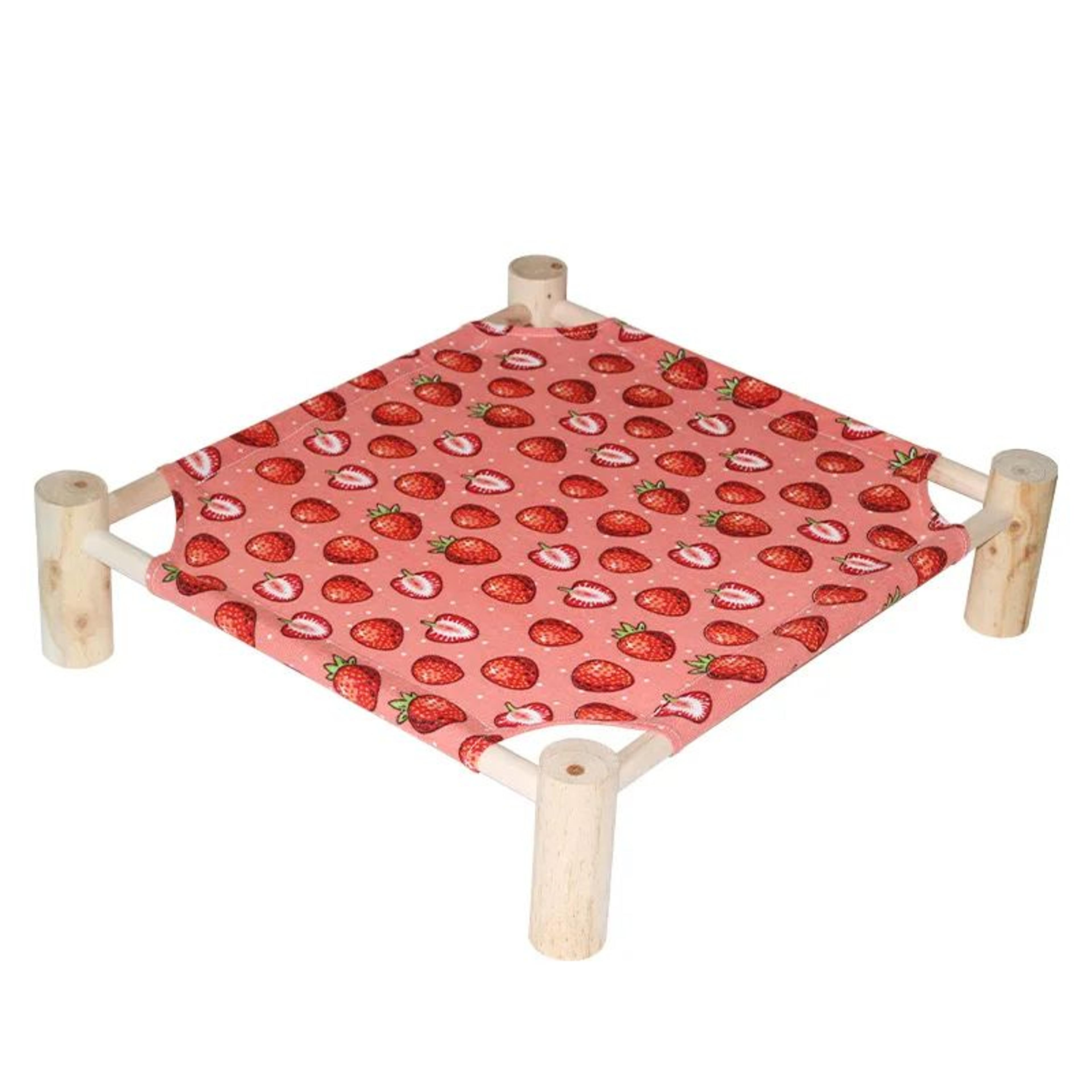 Outdoor Elevated Cat Bed House  Breathable Canvas Pet Hammock Bed With Durable Wooden Frame For Cat 14