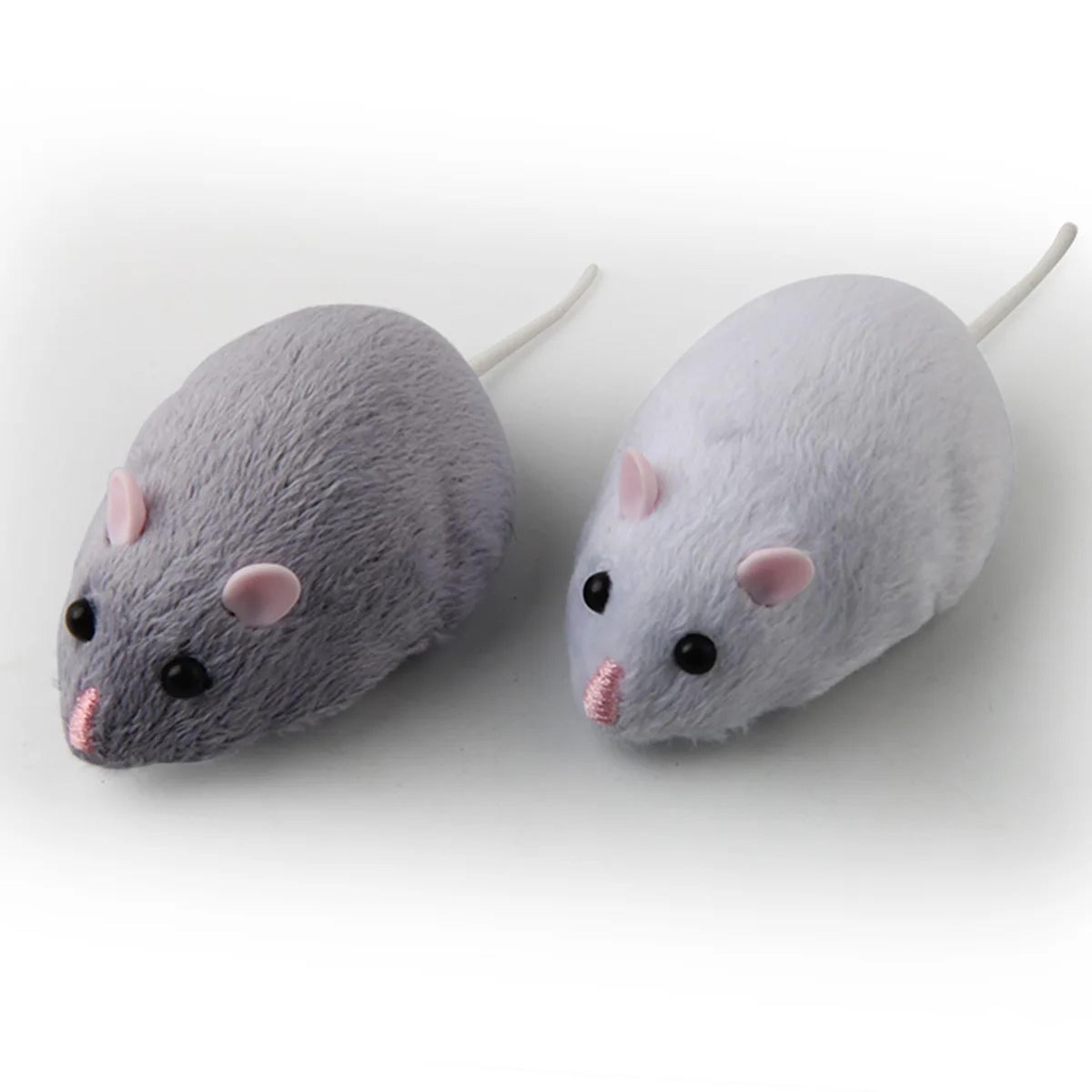 RC Remote Control Mouse Cat Toy  Interactive Electric Moving Rat For Cats Pet Exercise  Prank Fun 3