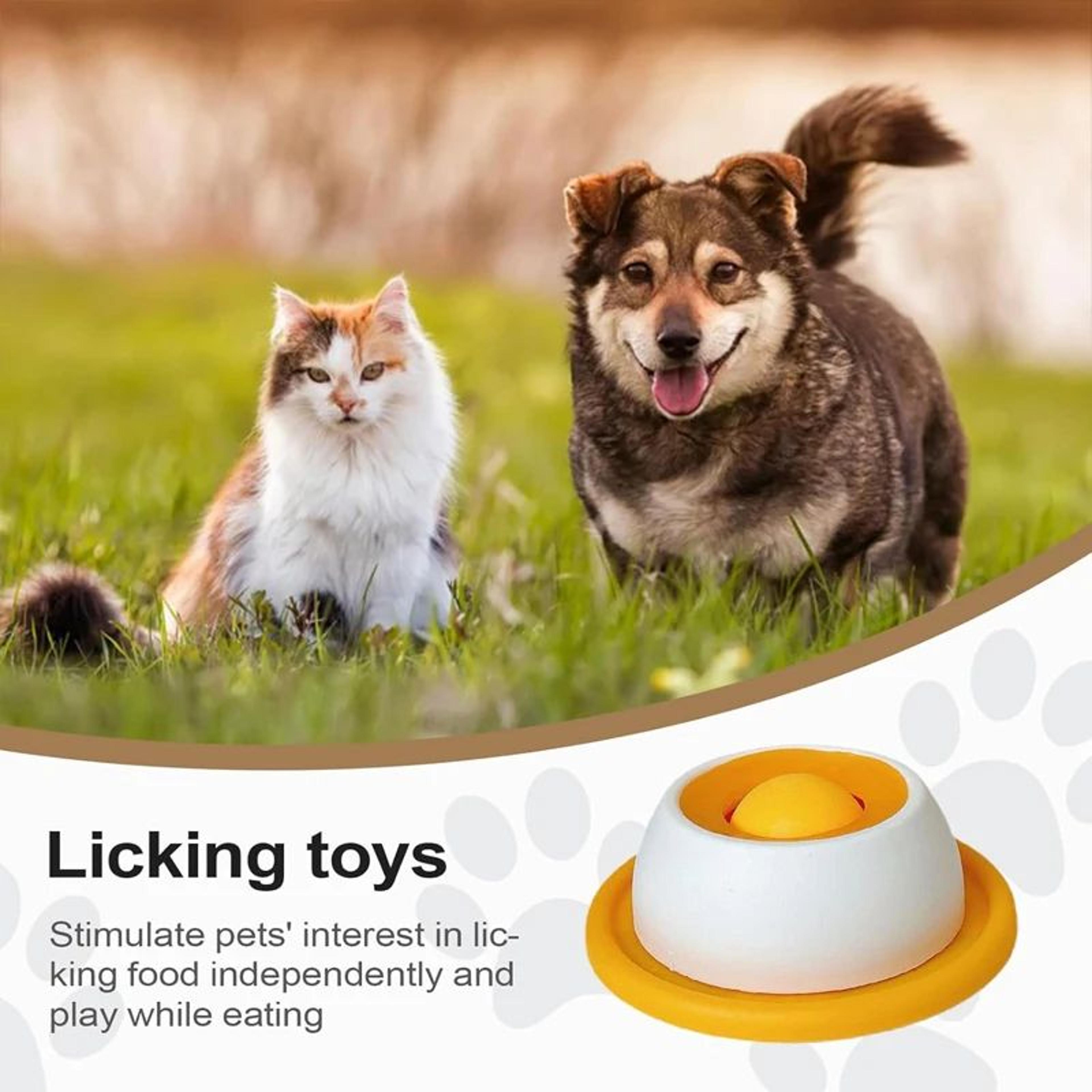 Yogurt Licking Mat Slow Feeder Bowl  Interactive Pet Treat  Dental Care Mat For Dogs  Cats 3