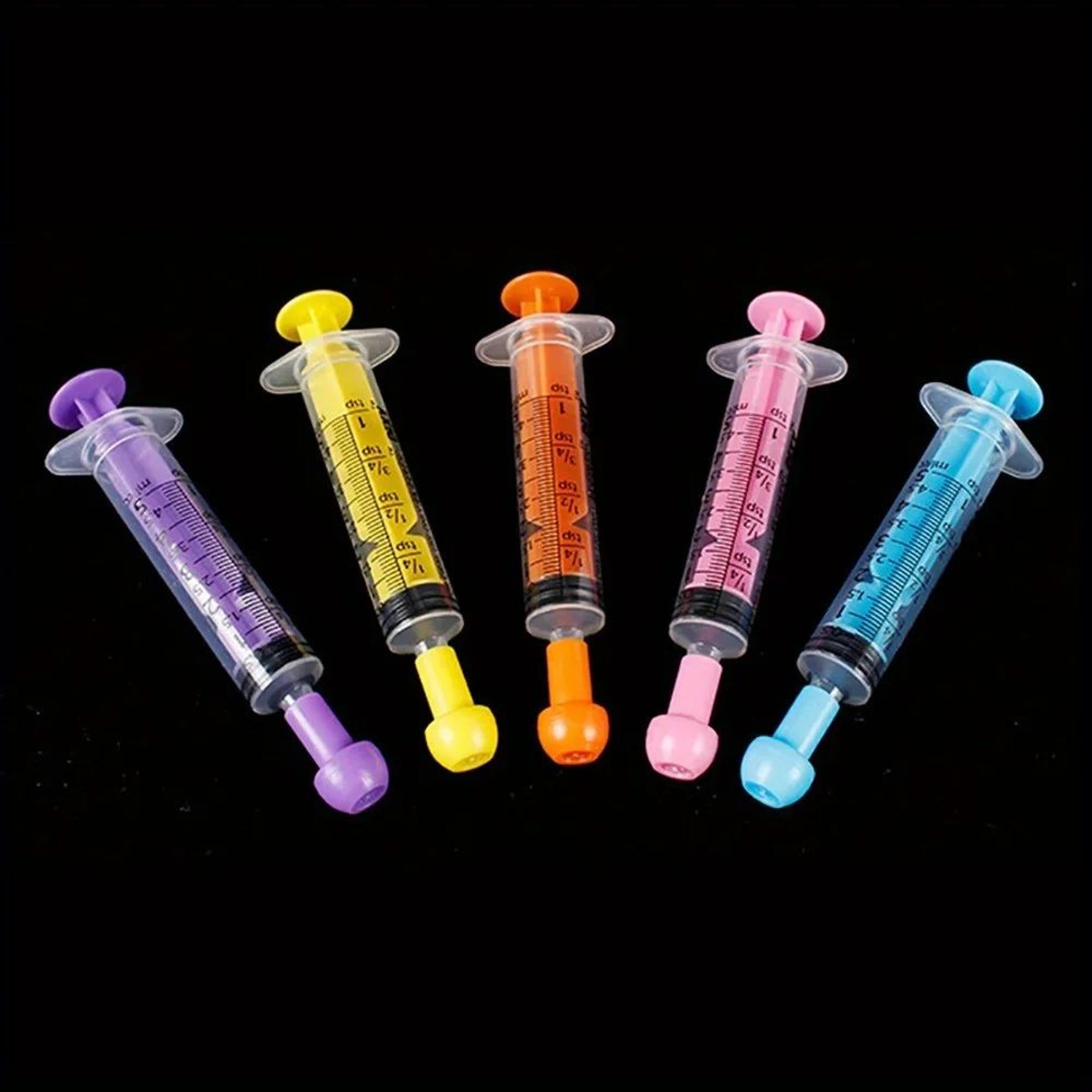 6-piece pet feeding syringe set – 5ml & 10ml oral medication syringes for dogs, cats & small pets