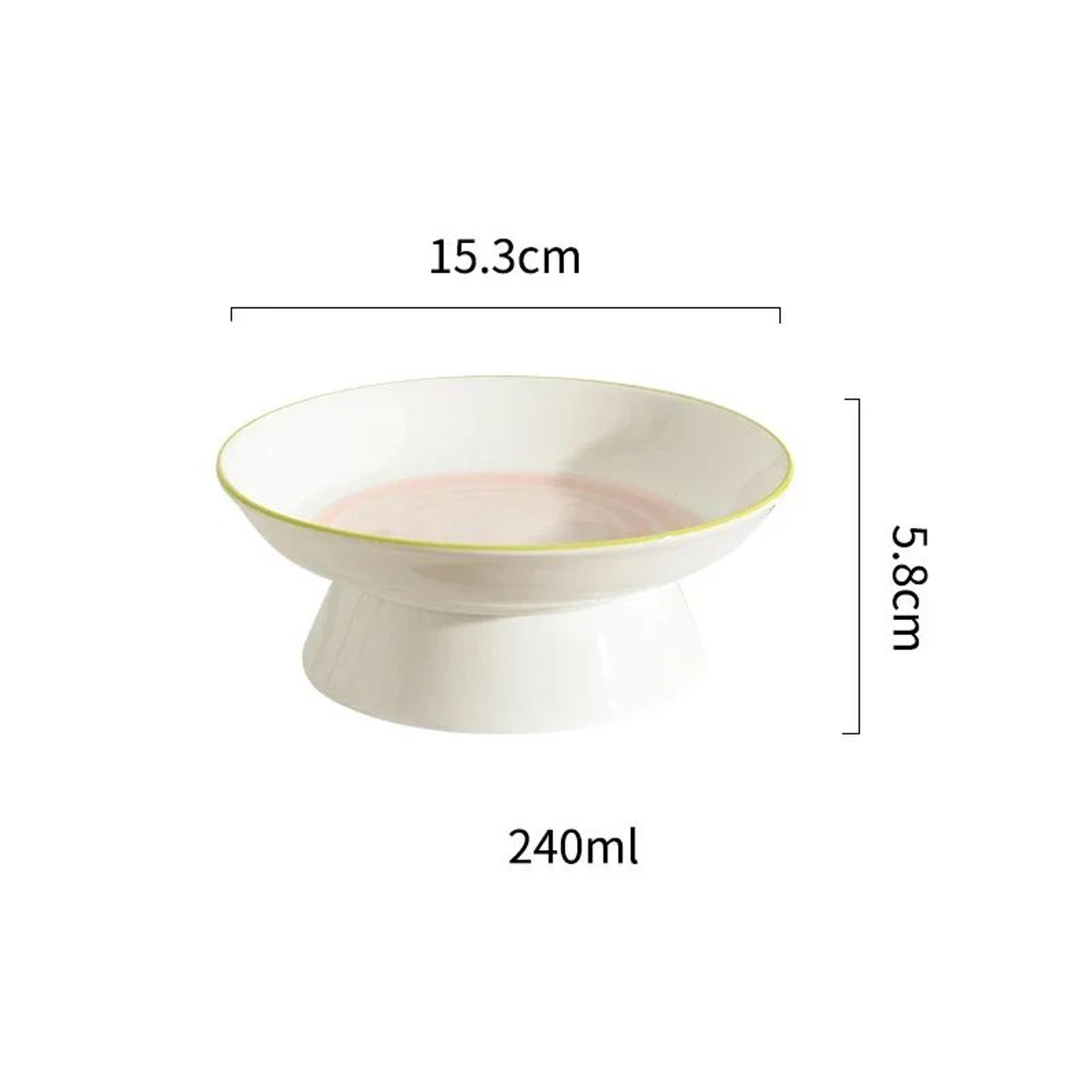 Elevated Cat Food  Water Bowl  Ergonomic Raised Pet Feeding Dish For Cats  Small Dogs 6