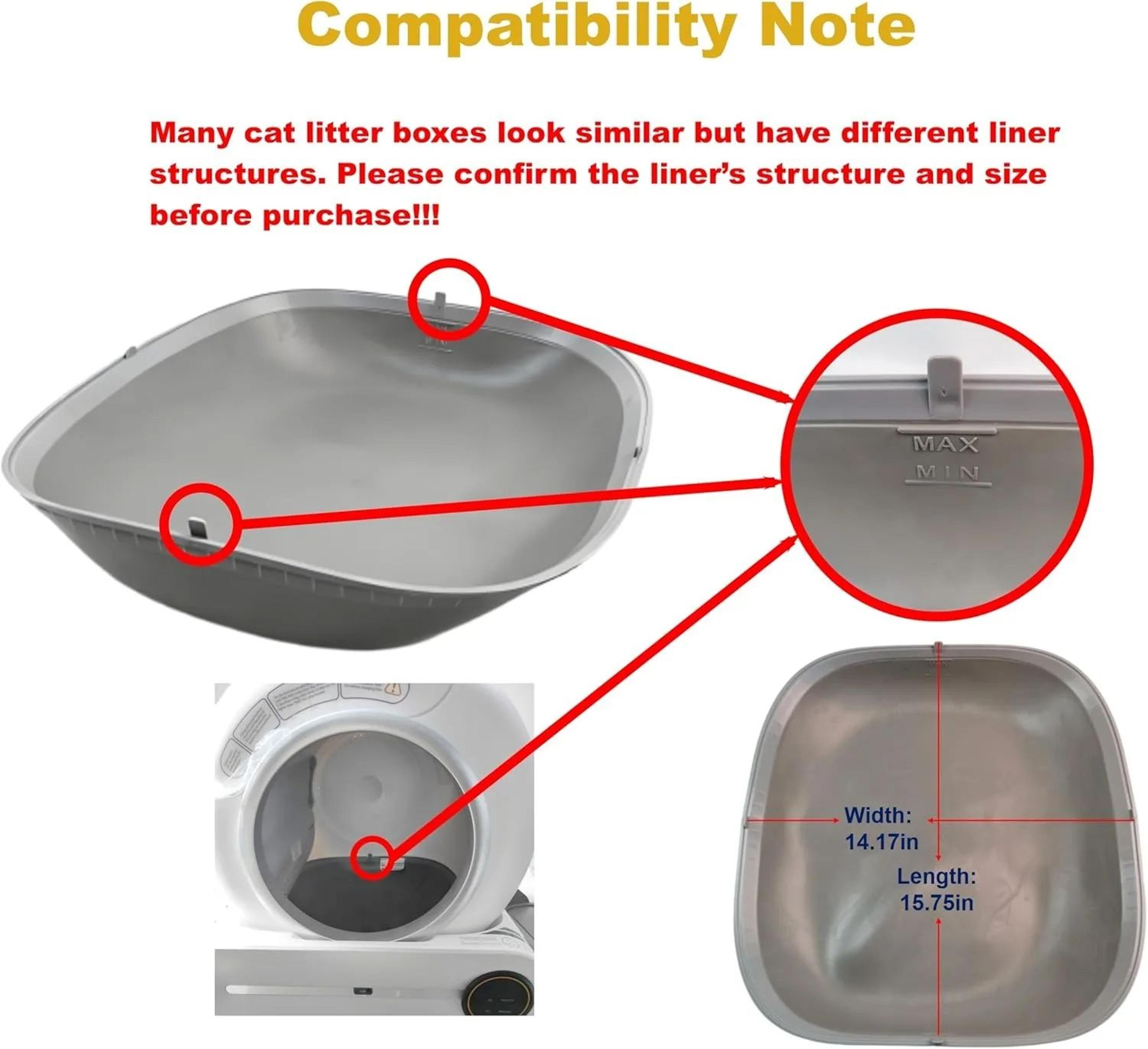 Automatic Cat Litter Box Waste Bag Set  Replacement Garbage Bags For Waste Bin  Collection Capsule 1