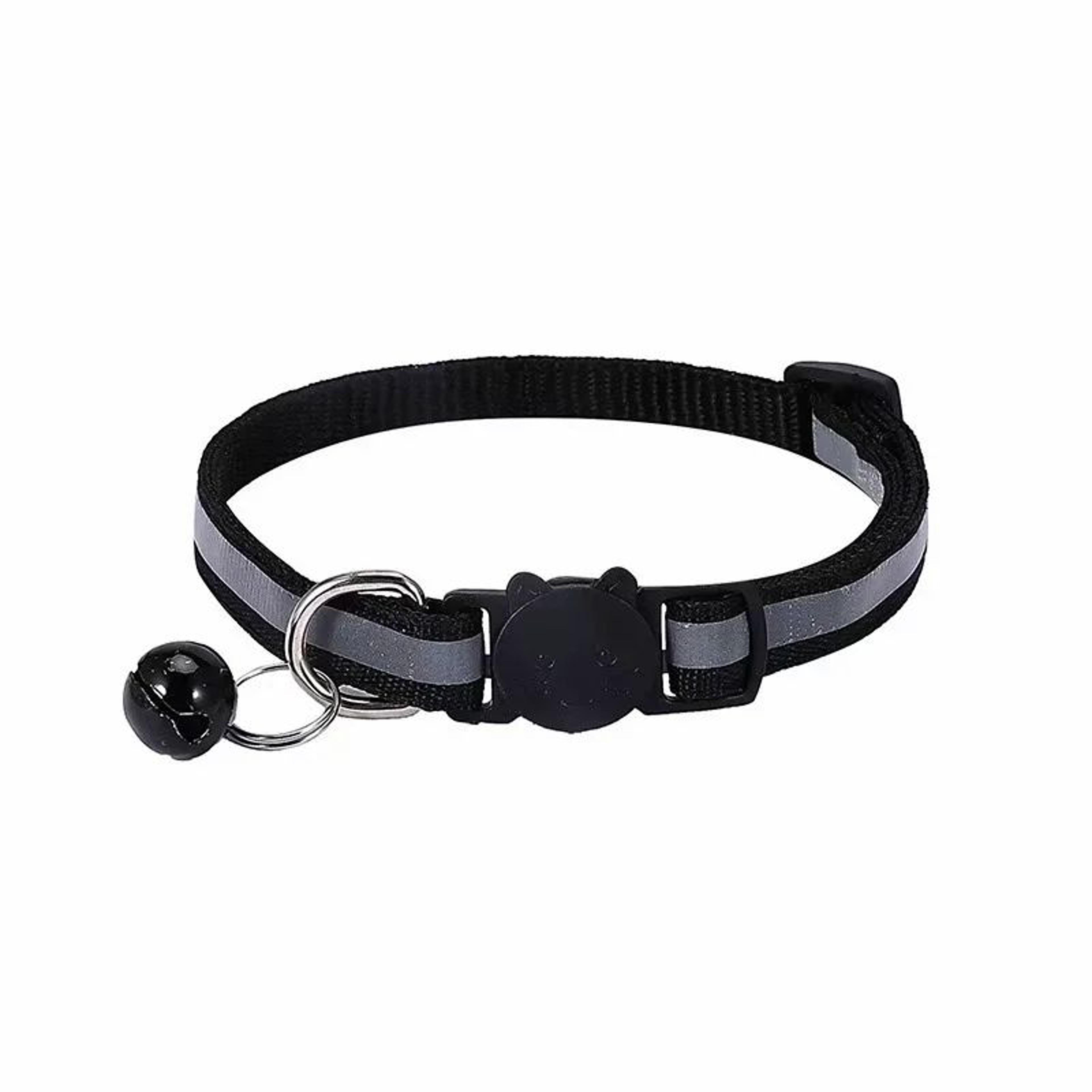 Reflective Adjustable Cat Collar 79134 In  Breakaway Safety Pet Collar With Bell For Cats Puppies   15
