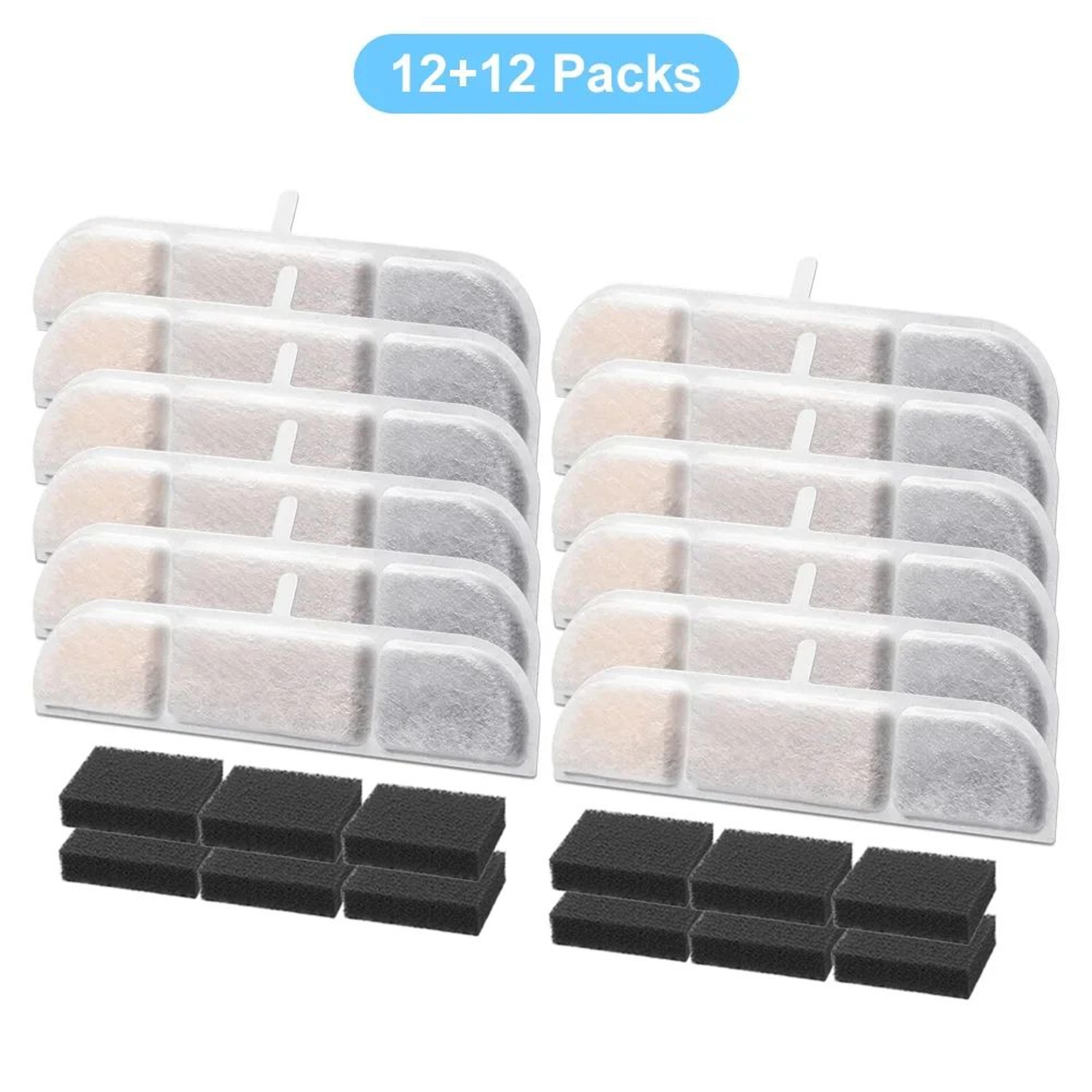 DownyPaws Activated Carbon Fountain Filters  Replacement Water Filter Cartridges For Cat Drinking F 5