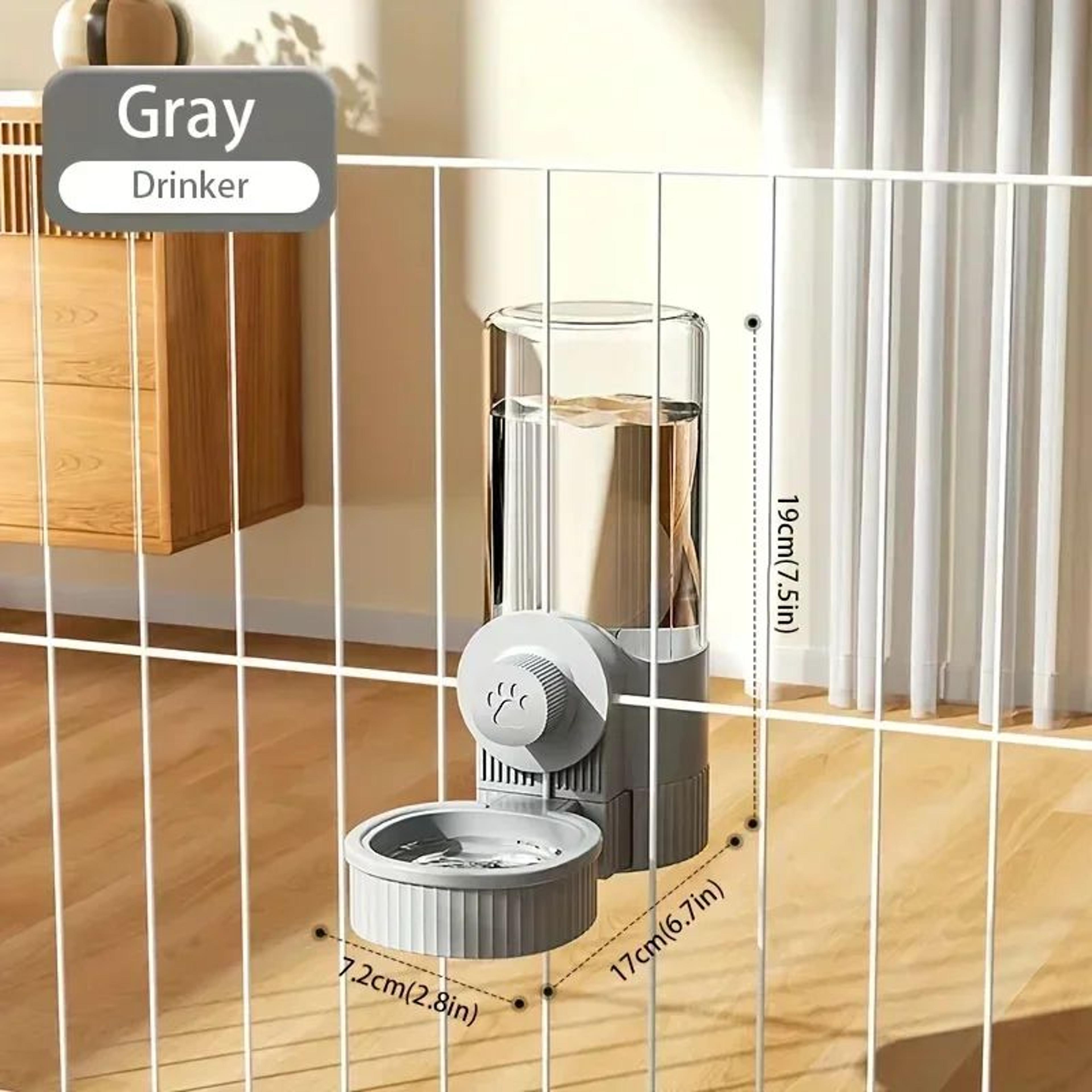 2025 Gravity Pet Auto Feeder  Water Dispenser Set For Small Pets  Hanging Cage Food  Water Bowl Sta 7