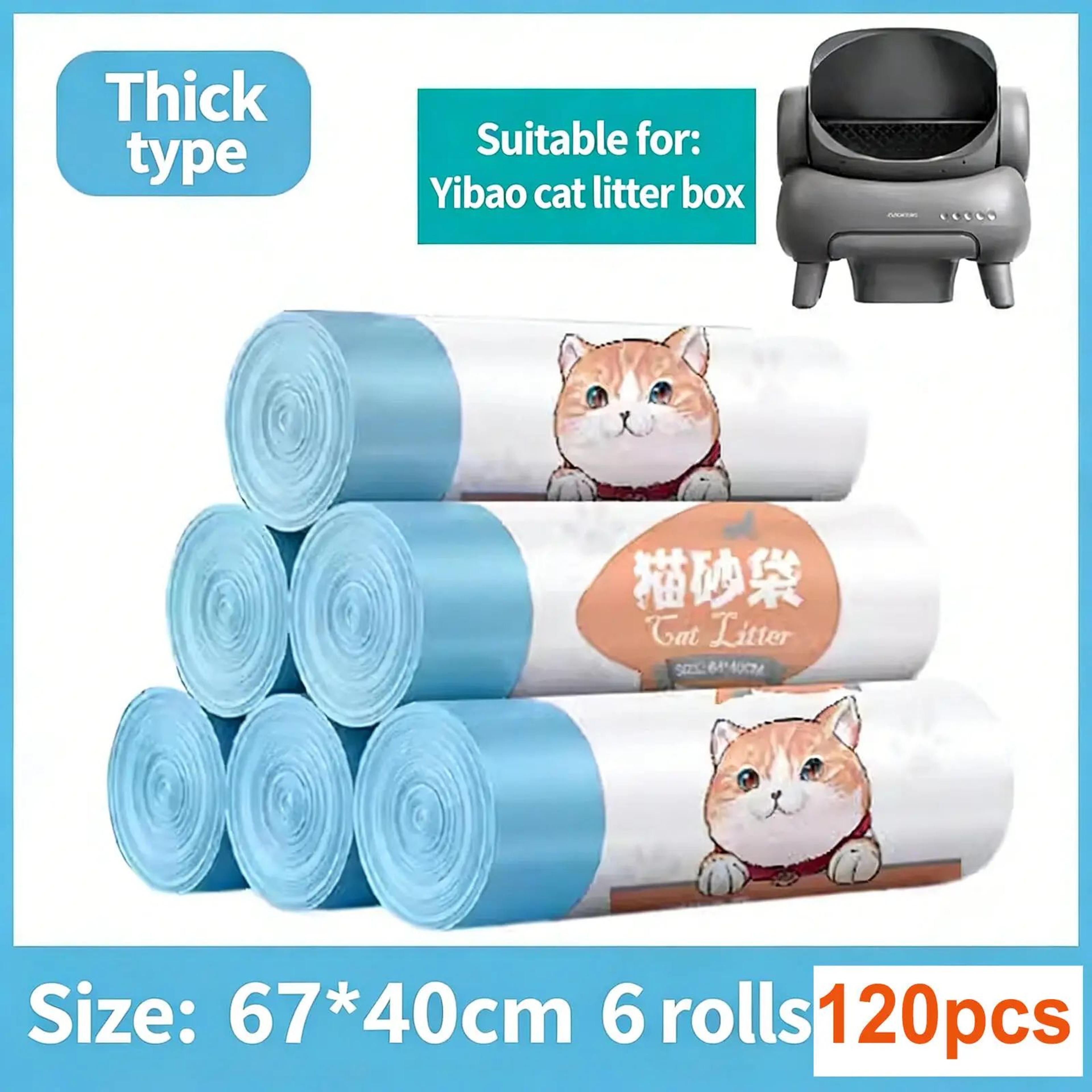 Neakasa M1 Auto Litter Box Drawstring Liner Bags  Thick OpenTop Cat Waste Collection Bags For SelfC 8
