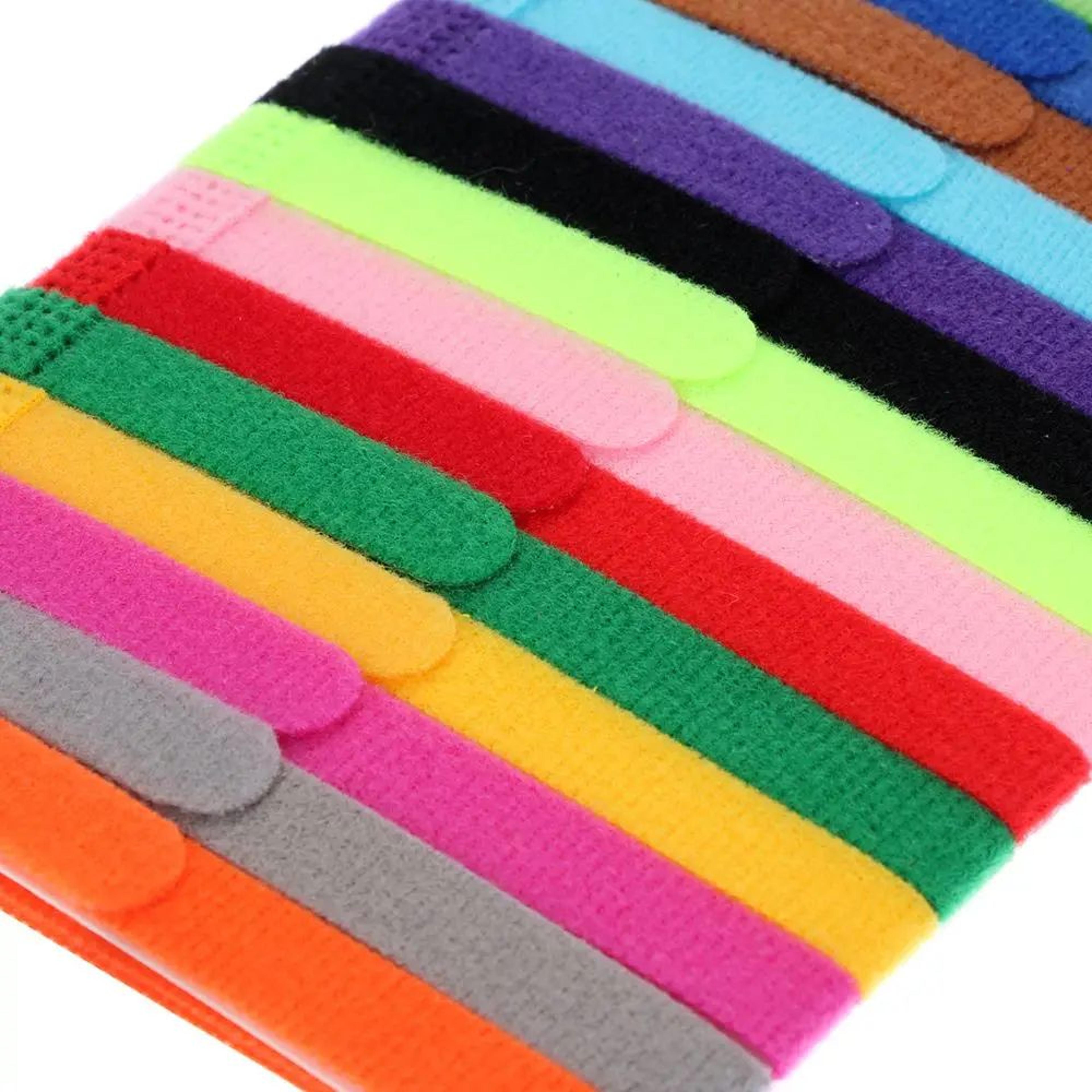 15 Pcs Puppy  Kitten Identification Collar Set  Adjustable Soft Nylon Whelping Collars With Safety  1