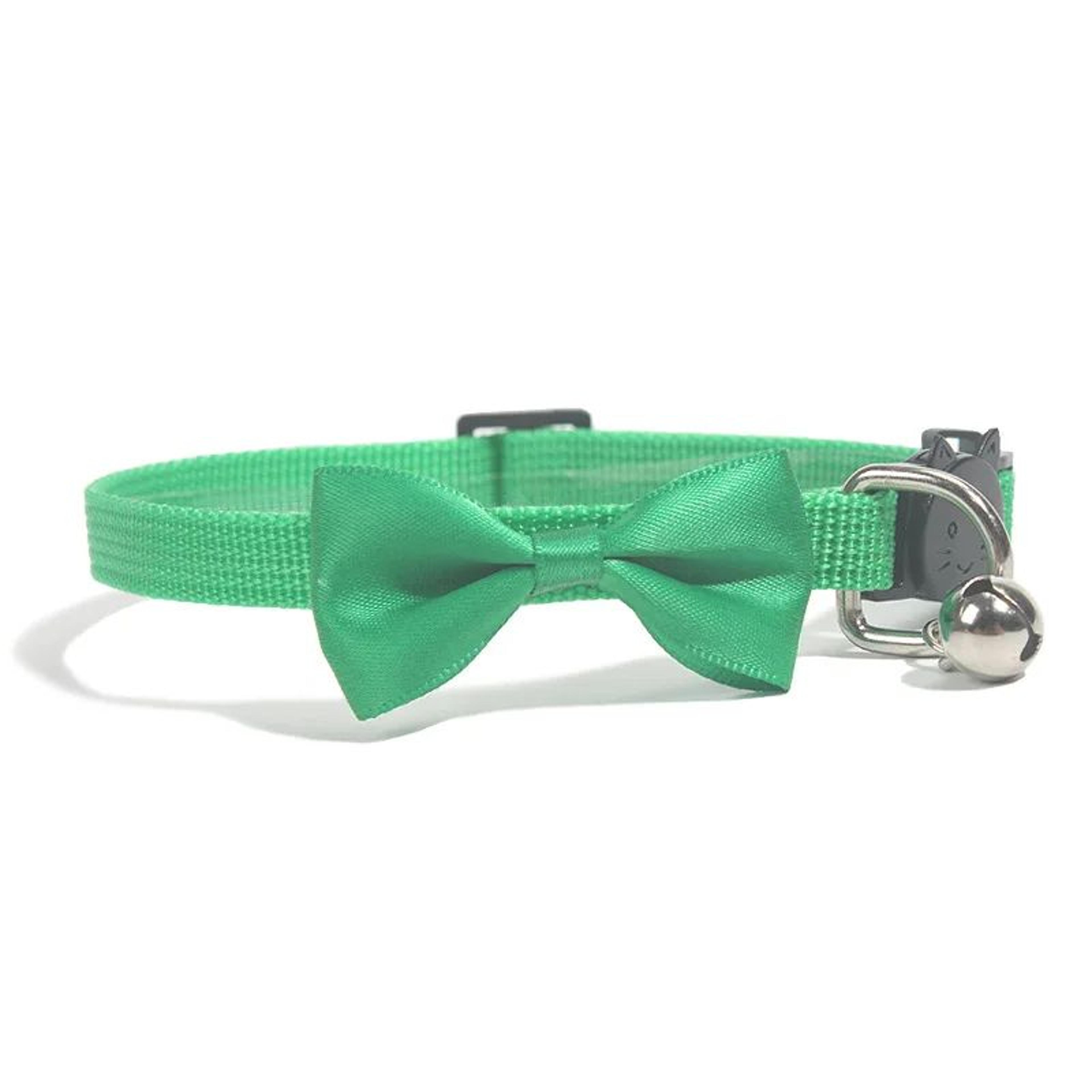 Adjustable Safety Breakaway Cat Collar  Cute Bow Bell Pet Collar For Cats  Small Pets 8