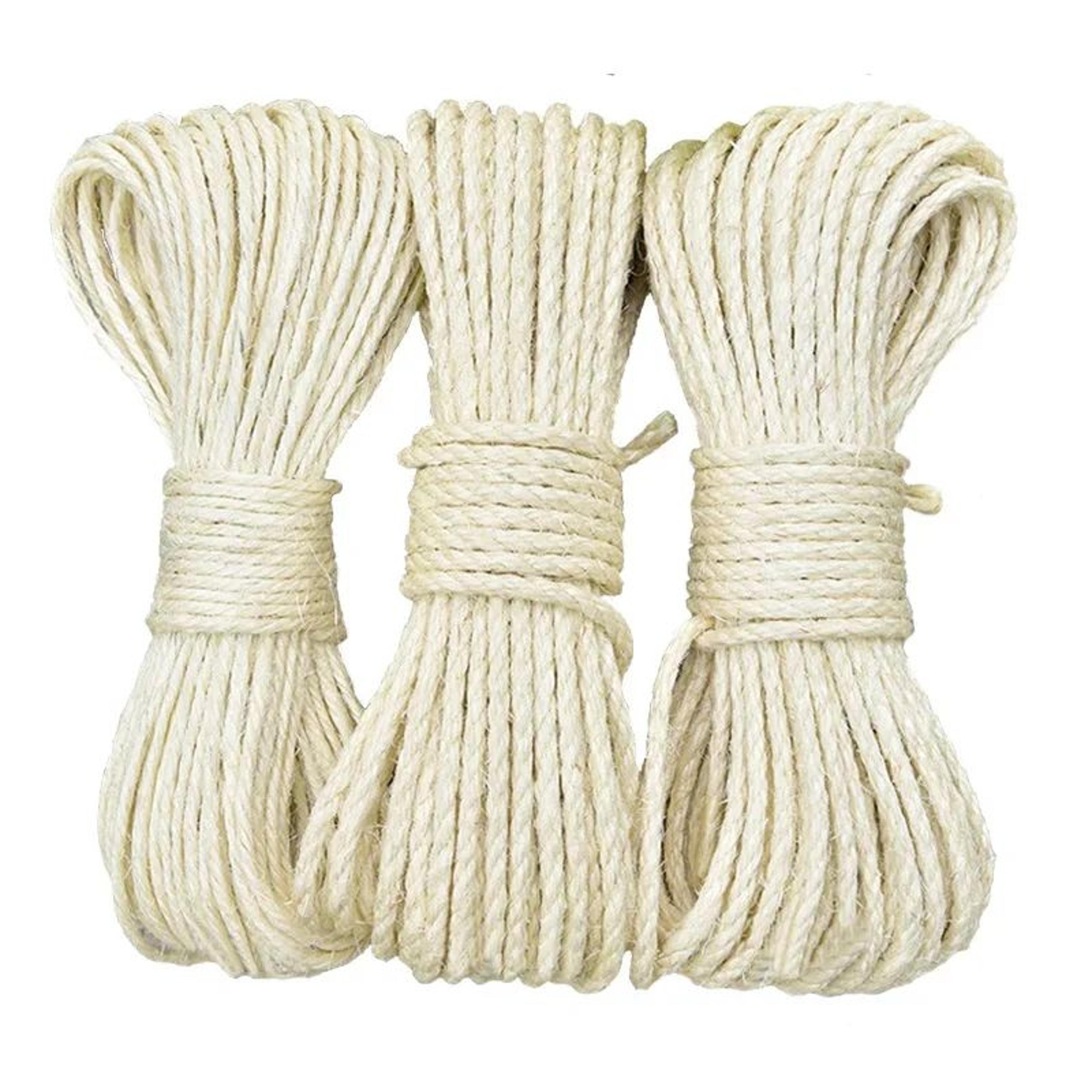 Natural Sisal Rope For Cat Scratching Posts  Replacement Cat Tree Rope For Furniture Protection 1