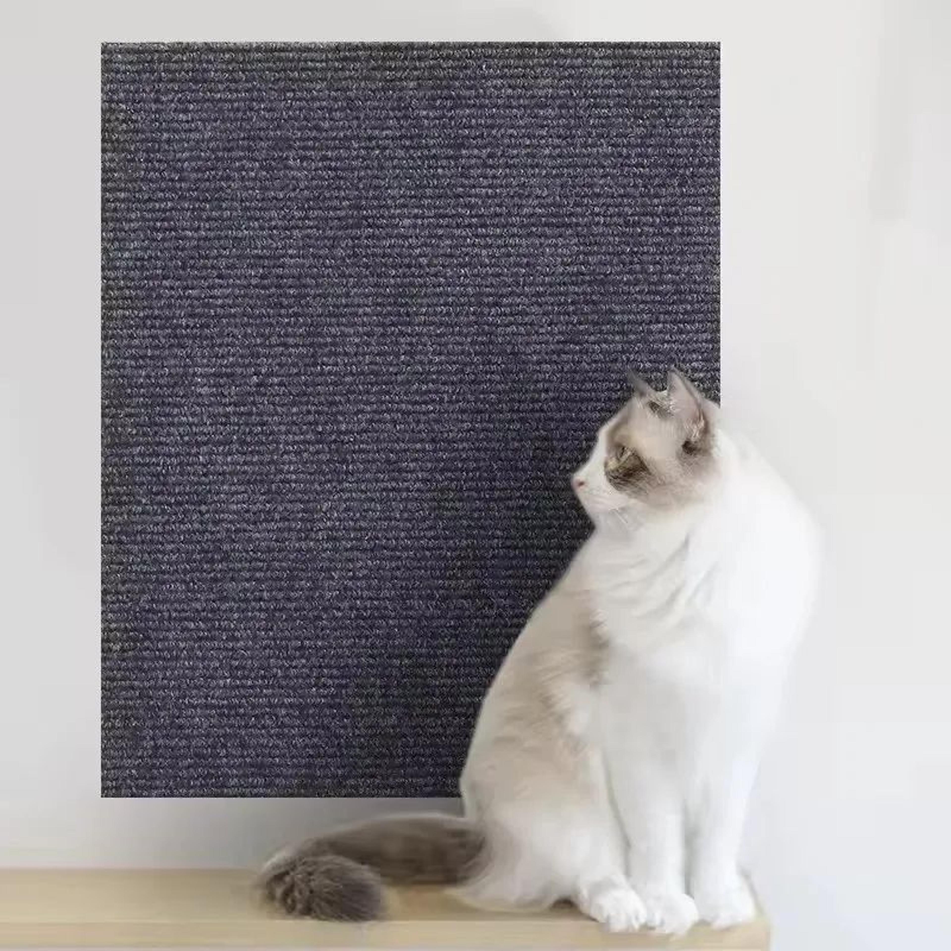 SelfAdhesive Cat Scratch Protection Mat  Trimmable Carpet Scratch Board For Sofa Walls  Furniture 7