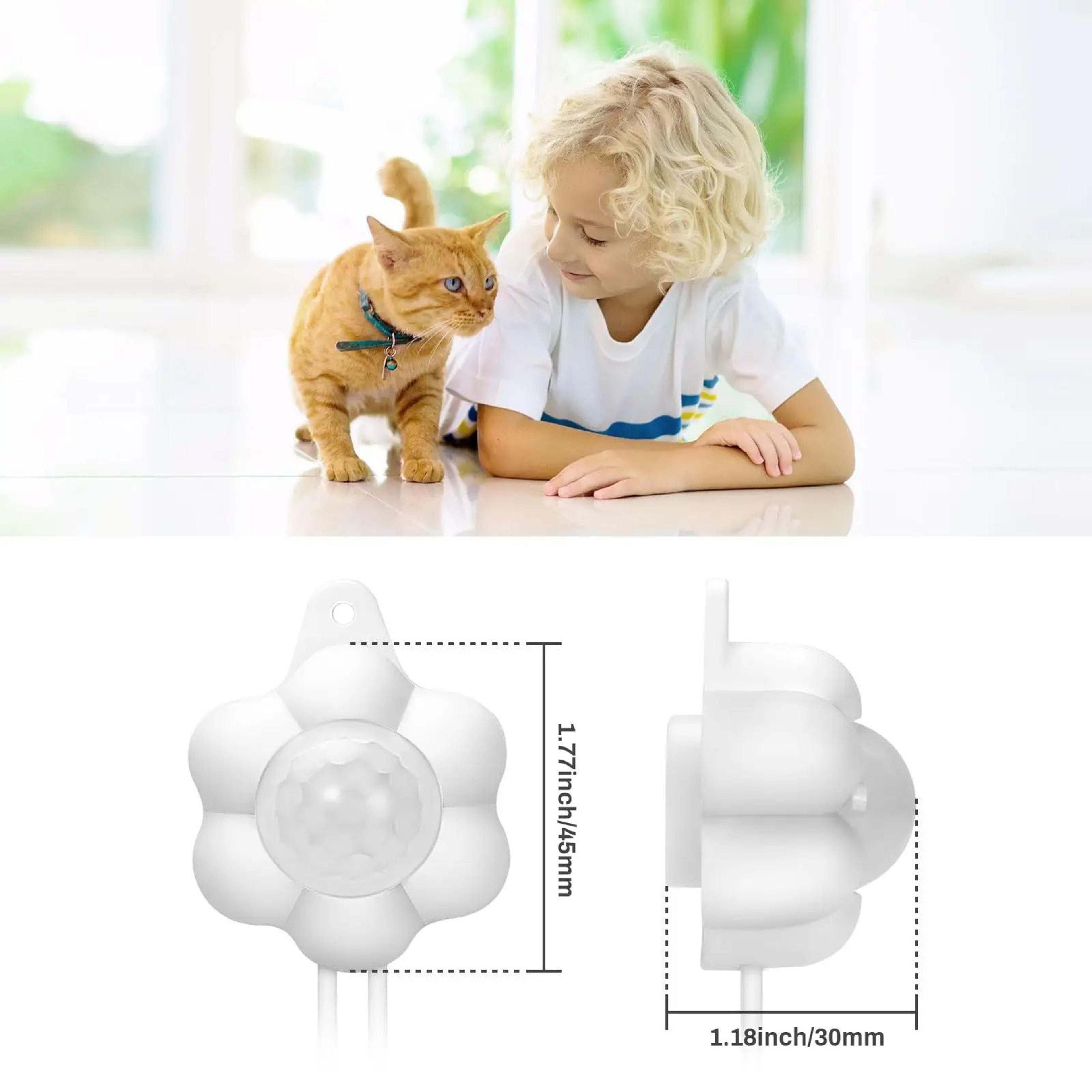automatic motion sensor pet water fountain – infrared usb-powered drinking dispenser for cats & dogs