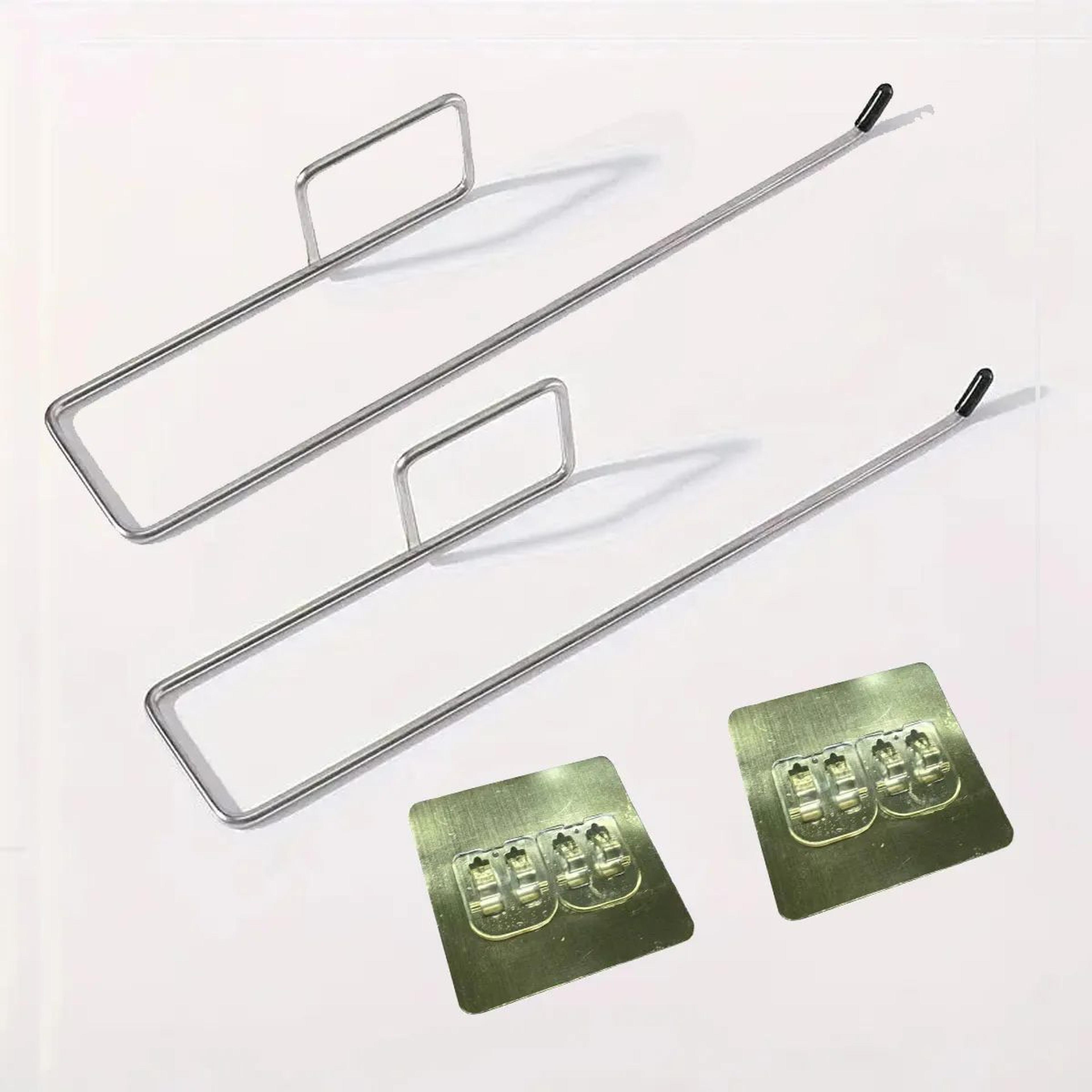 Adhesive Stainless Steel Toilet Paper Holder  WallMounted Paper Towel  Towel Rack Organizer For Bat 7