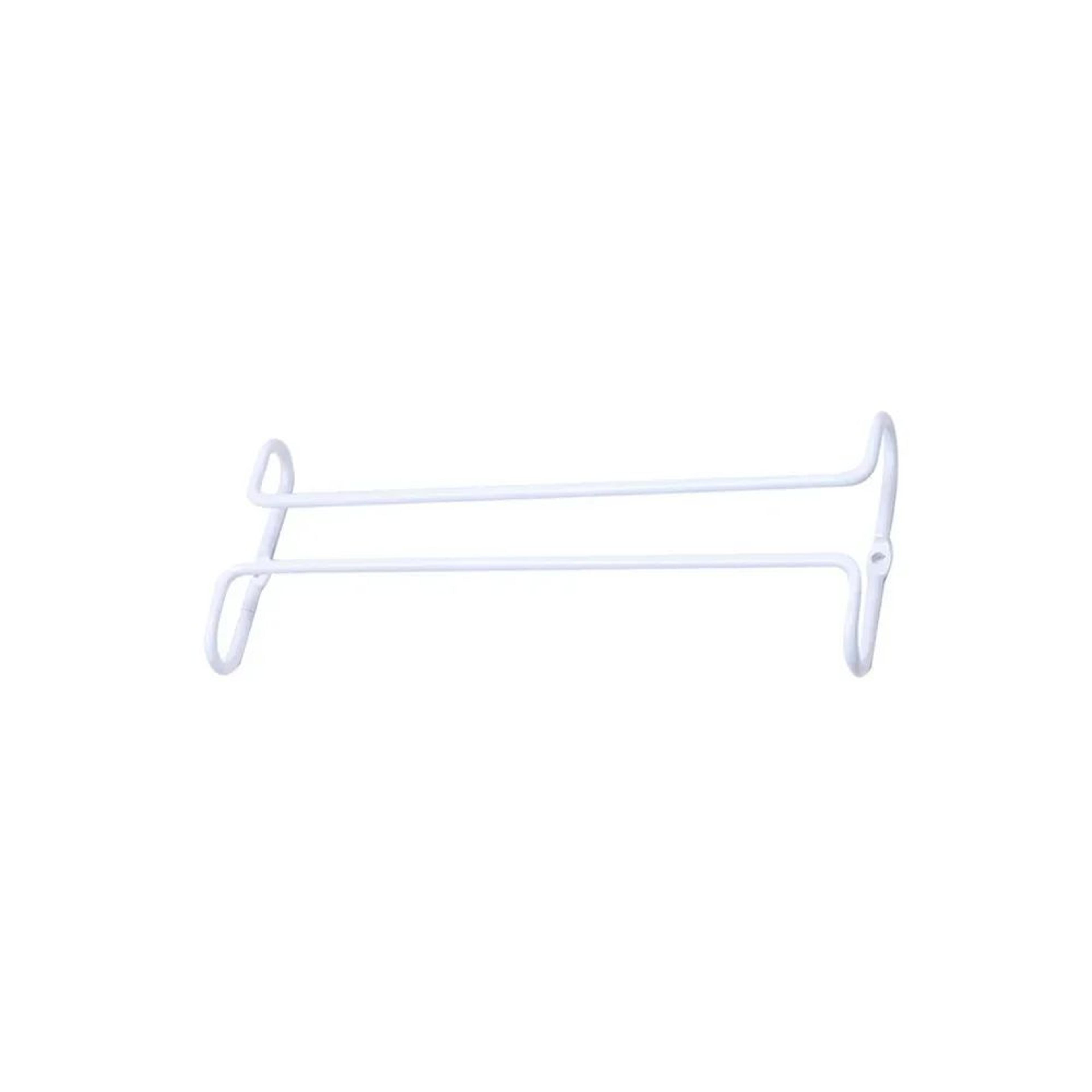 Iron WallMounted Wine Glass Rack  Hanging Stemware Holder  Kitchen Bar Organizer 8