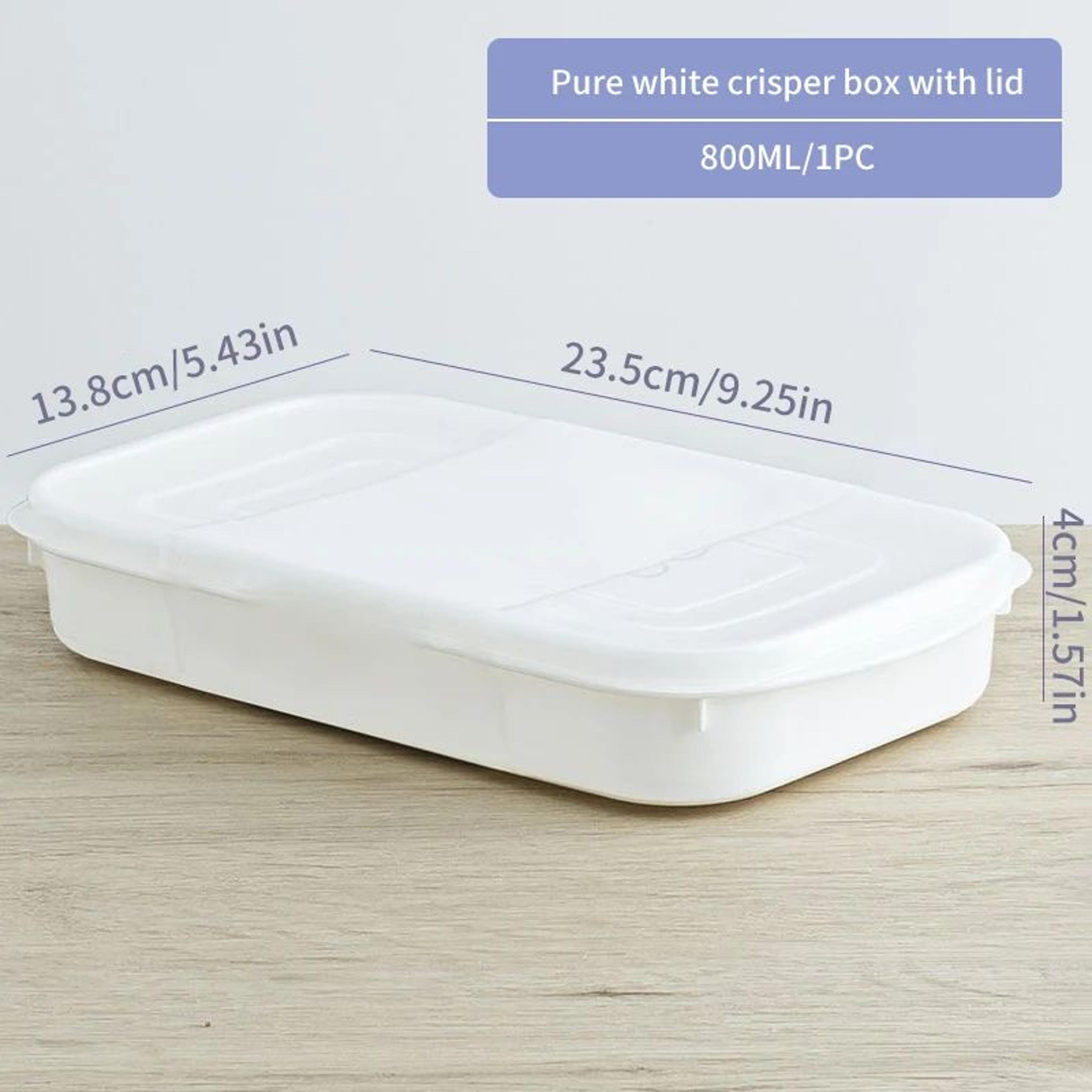 FoodGrade Divided Refrigerator Storage Container  Fresh Produce  Meat Preservation Box For Fridge O 8
