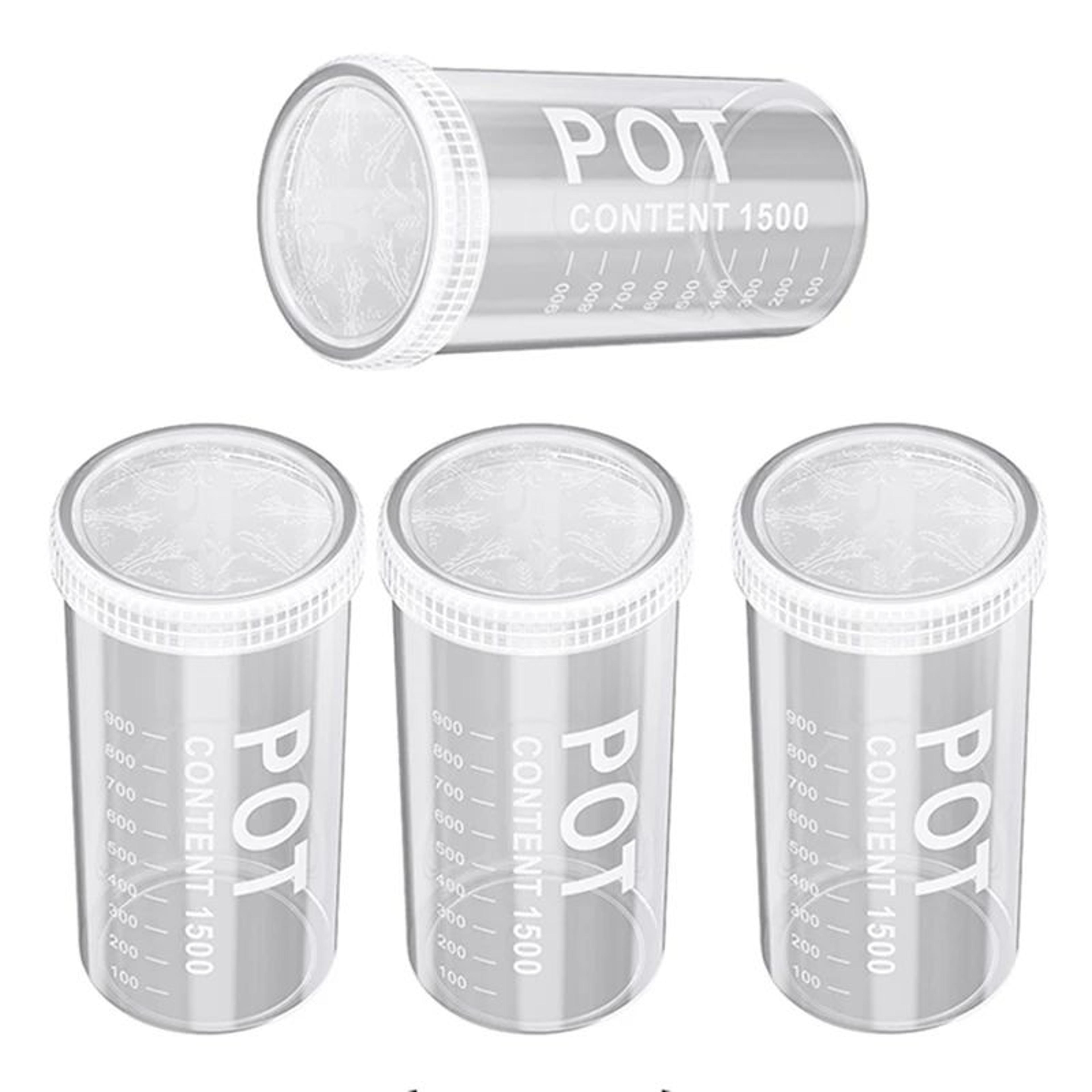 Airtight Grain Storage Container With Measurement Marks  PP Kitchen Pantry  Refrigerator Organizer 13