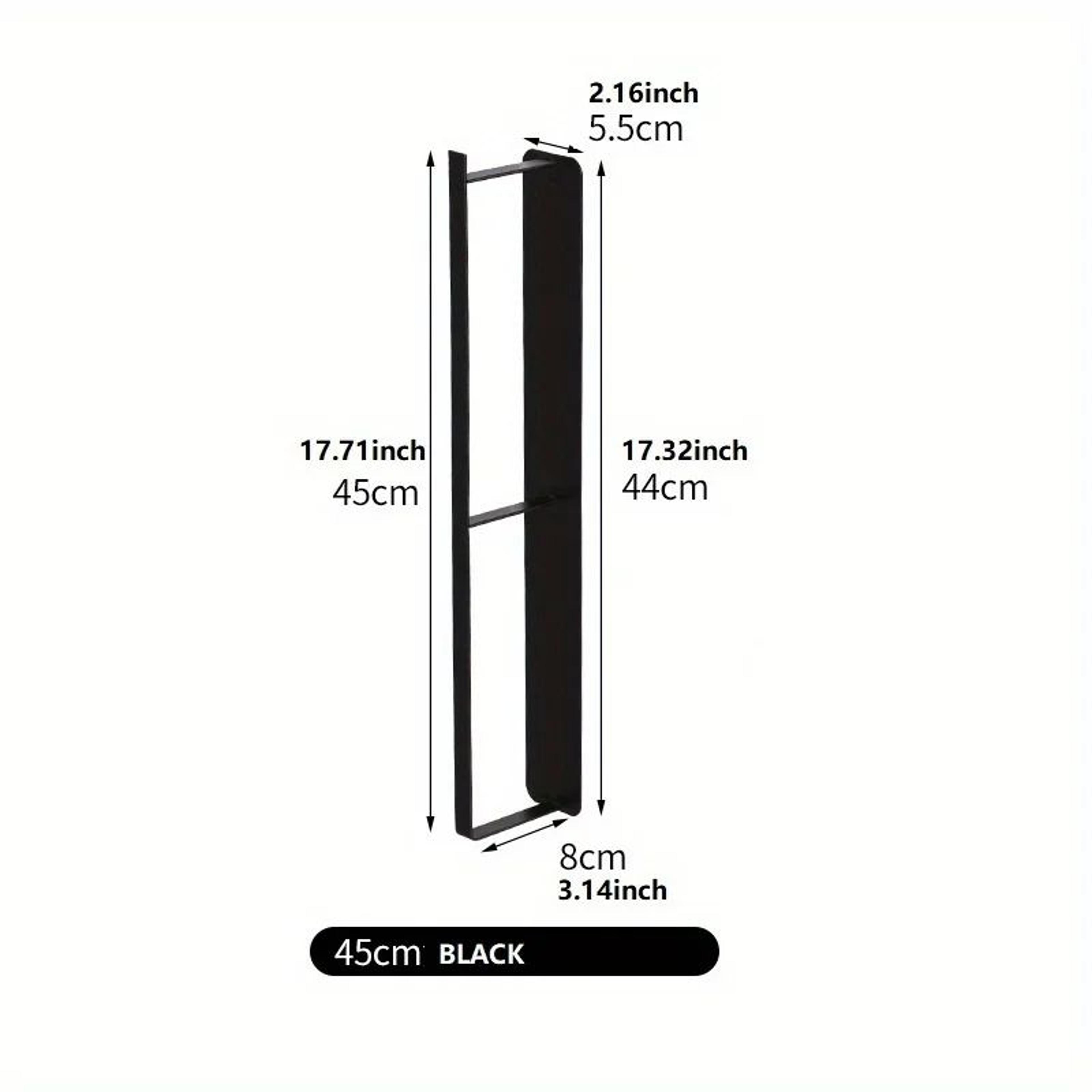 Magnetic WallMounted Clothes  Towel Rack  SpaceSaving Storage Organizer For Washing Machines 7