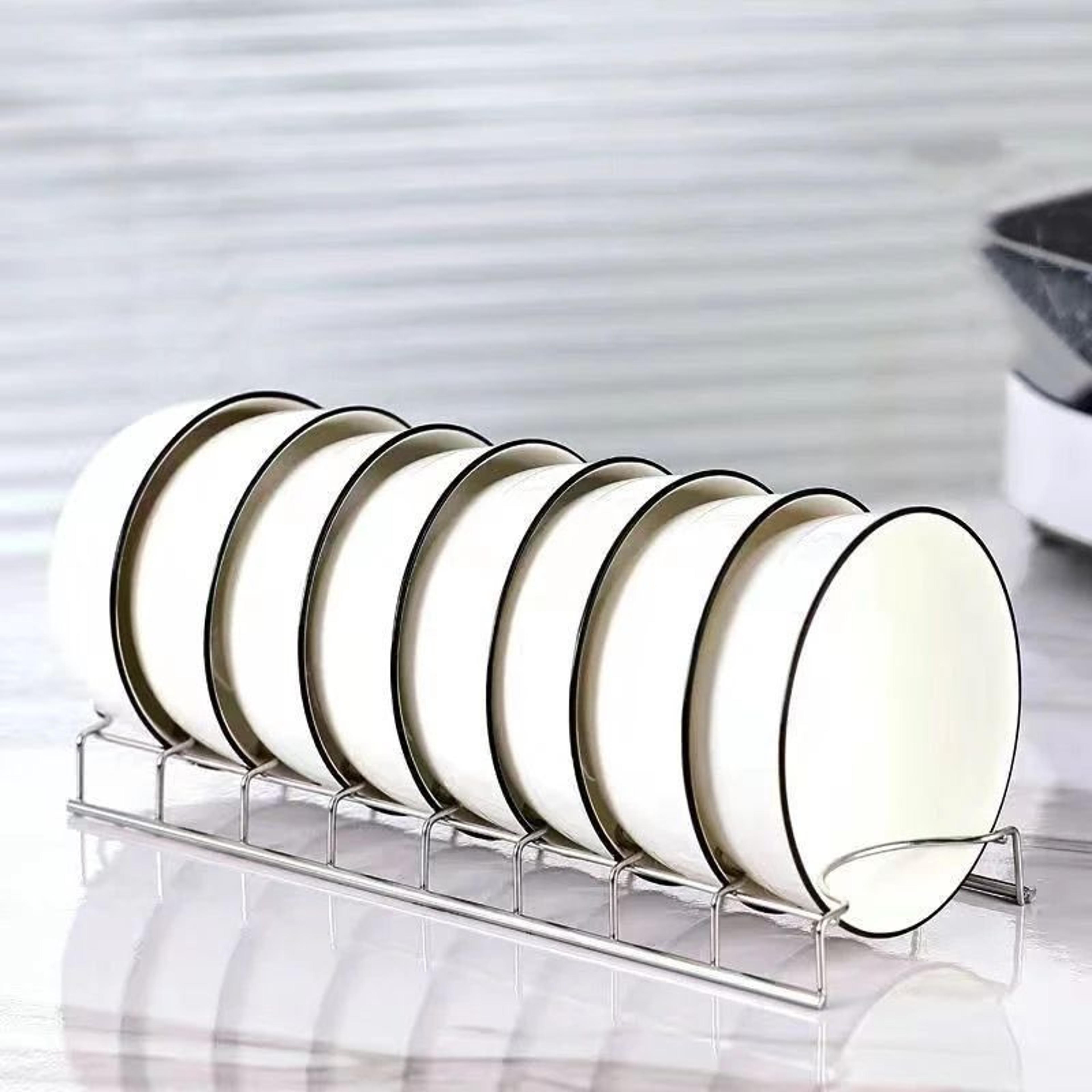 Stainless Steel Dish Drying Rack  Multipurpose Plate  Bowl Drainer Storage Organizer For Kitchen Co 3