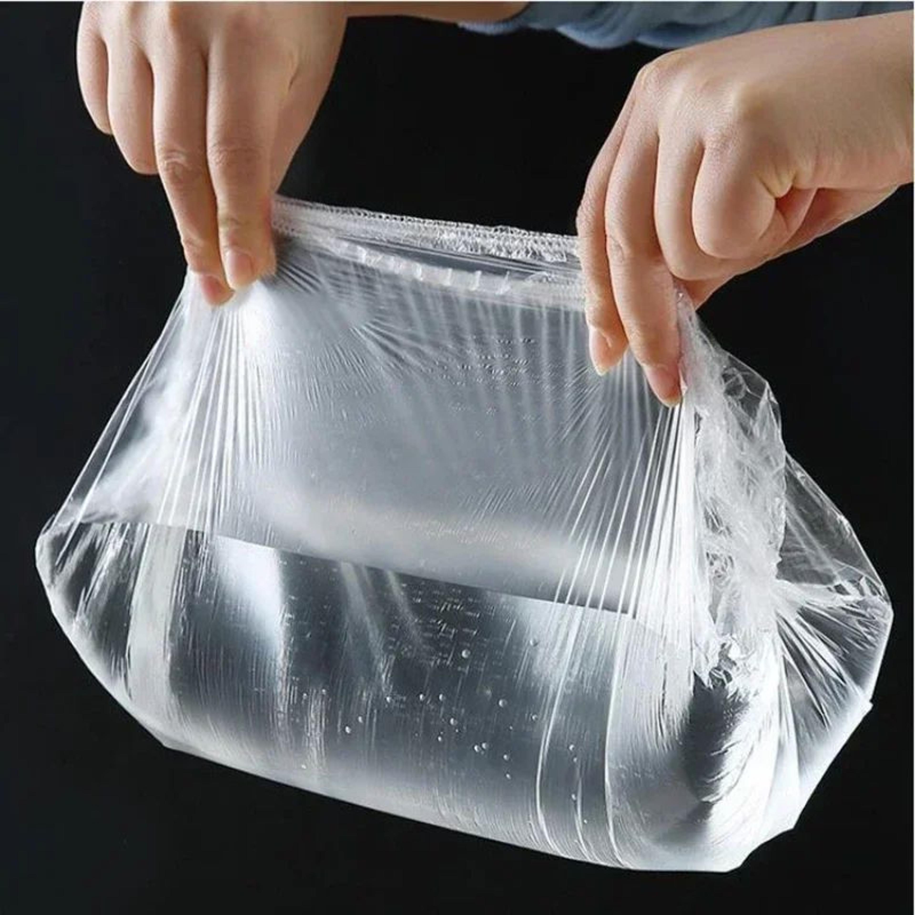 PE Fresh Food Storage Wrap Sheets  Disposable Stretch Bowl Covers For Fruit Vegetables  Leftover Fo 4