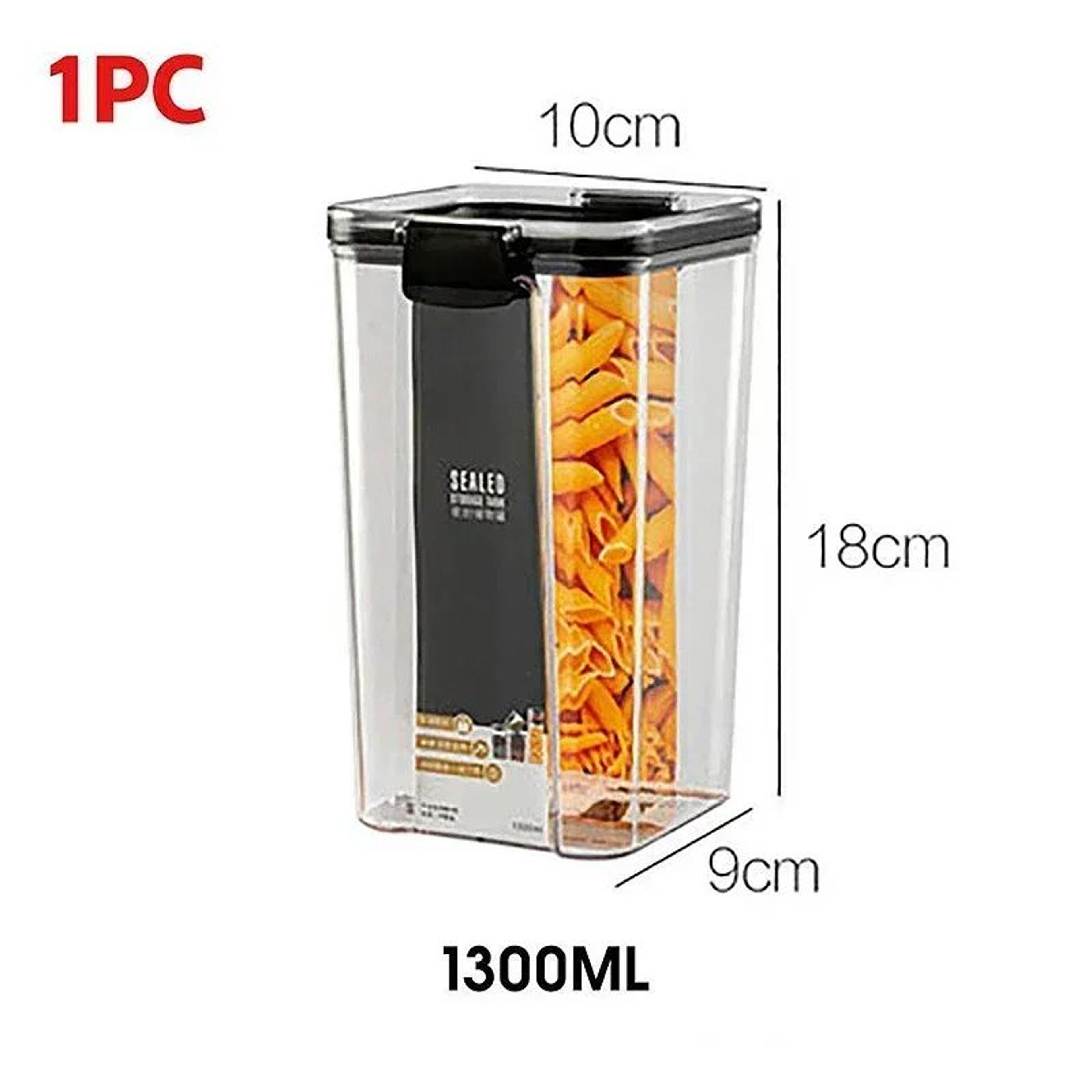 155609 Fl Oz Stackable Airtight Food Storage Containers  BPAFree PET Kitchen Pantry Jars For Cereal 11