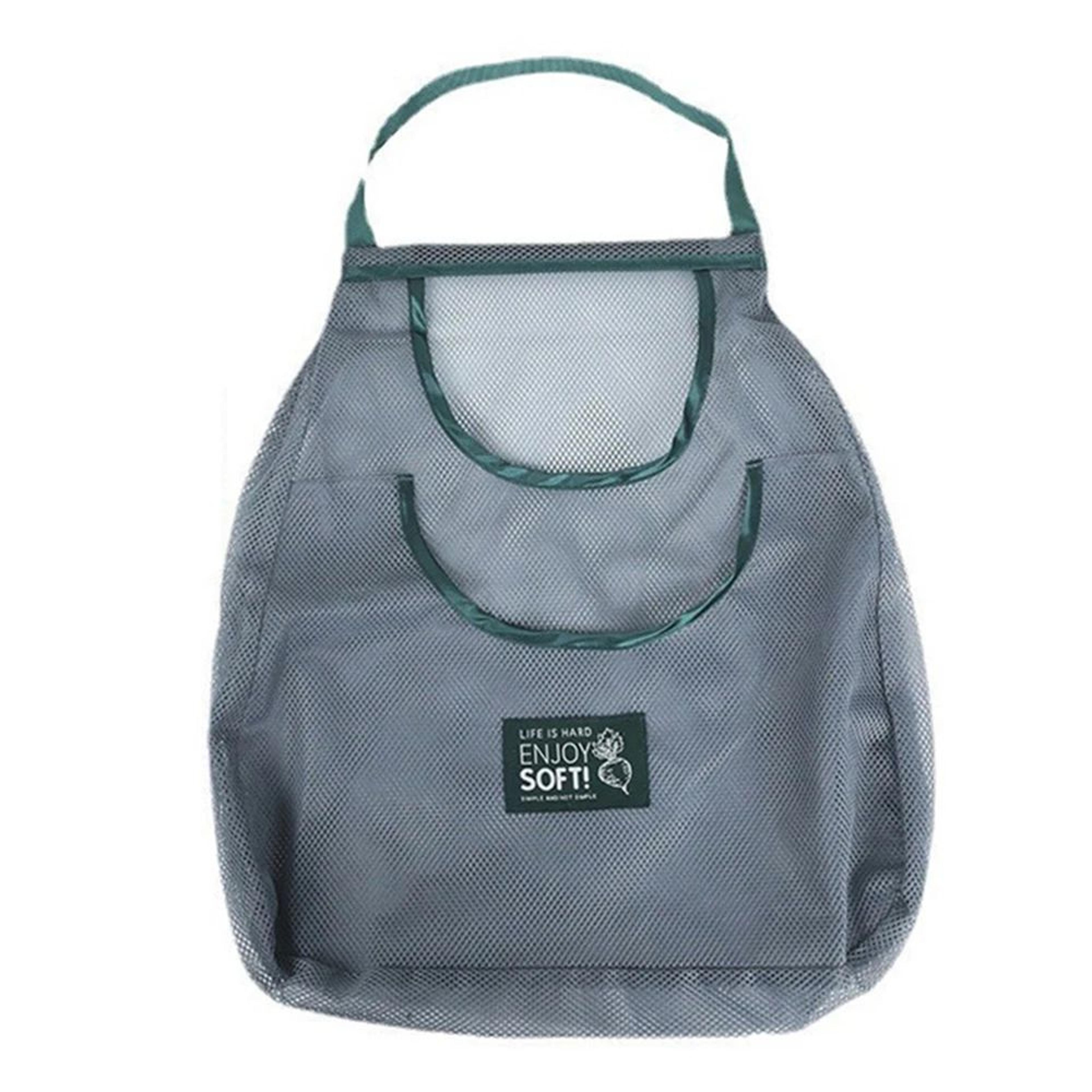 Lazy Corner Hanging Fruit  Vegetable Storage Bag  Breathable Mesh Onion Garlic Potato Organizer For 5