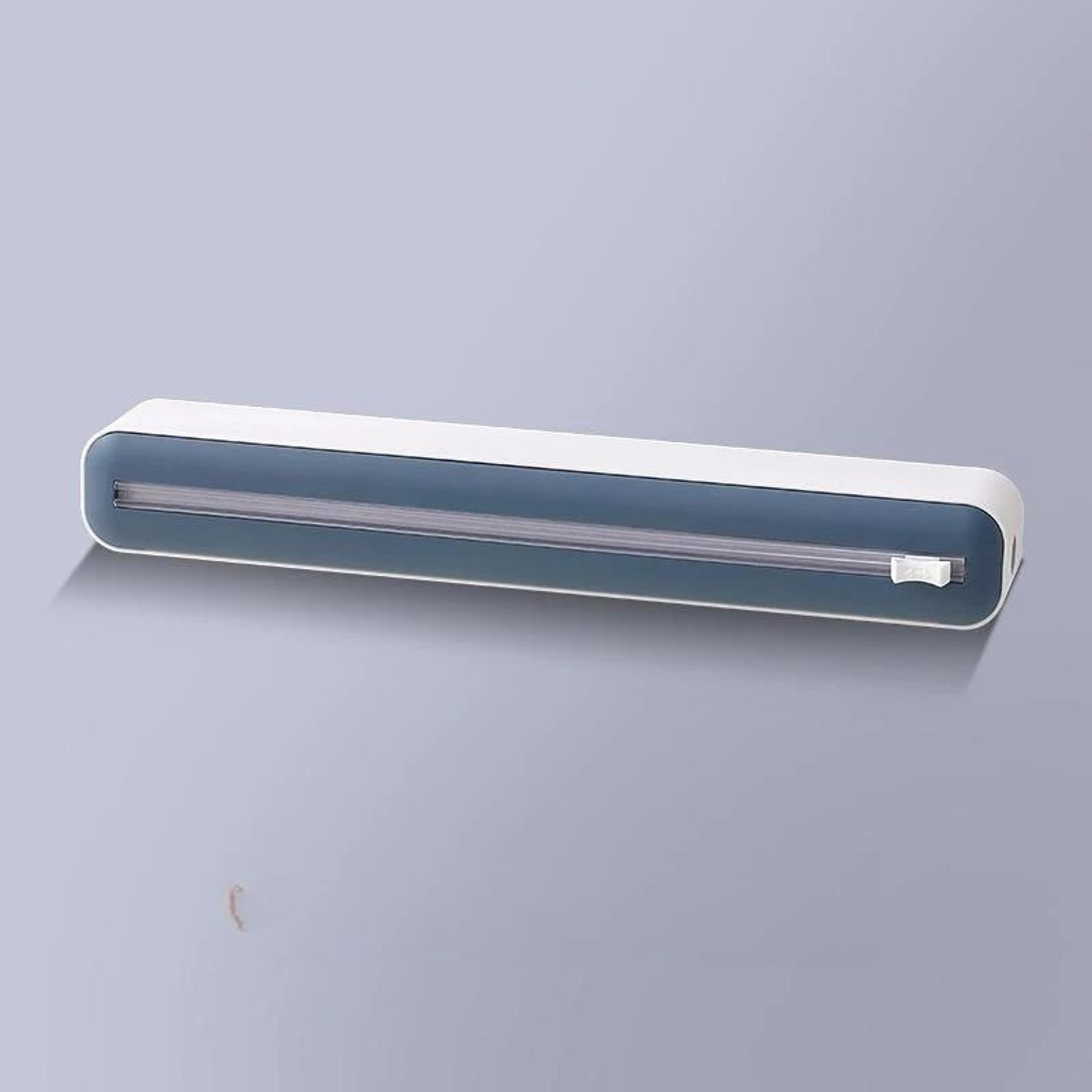 Kitchen Plastic Wrap Dispenser  ABS Foil  Cling Film Holder With Sliding Cutter For Aluminum Foil   8