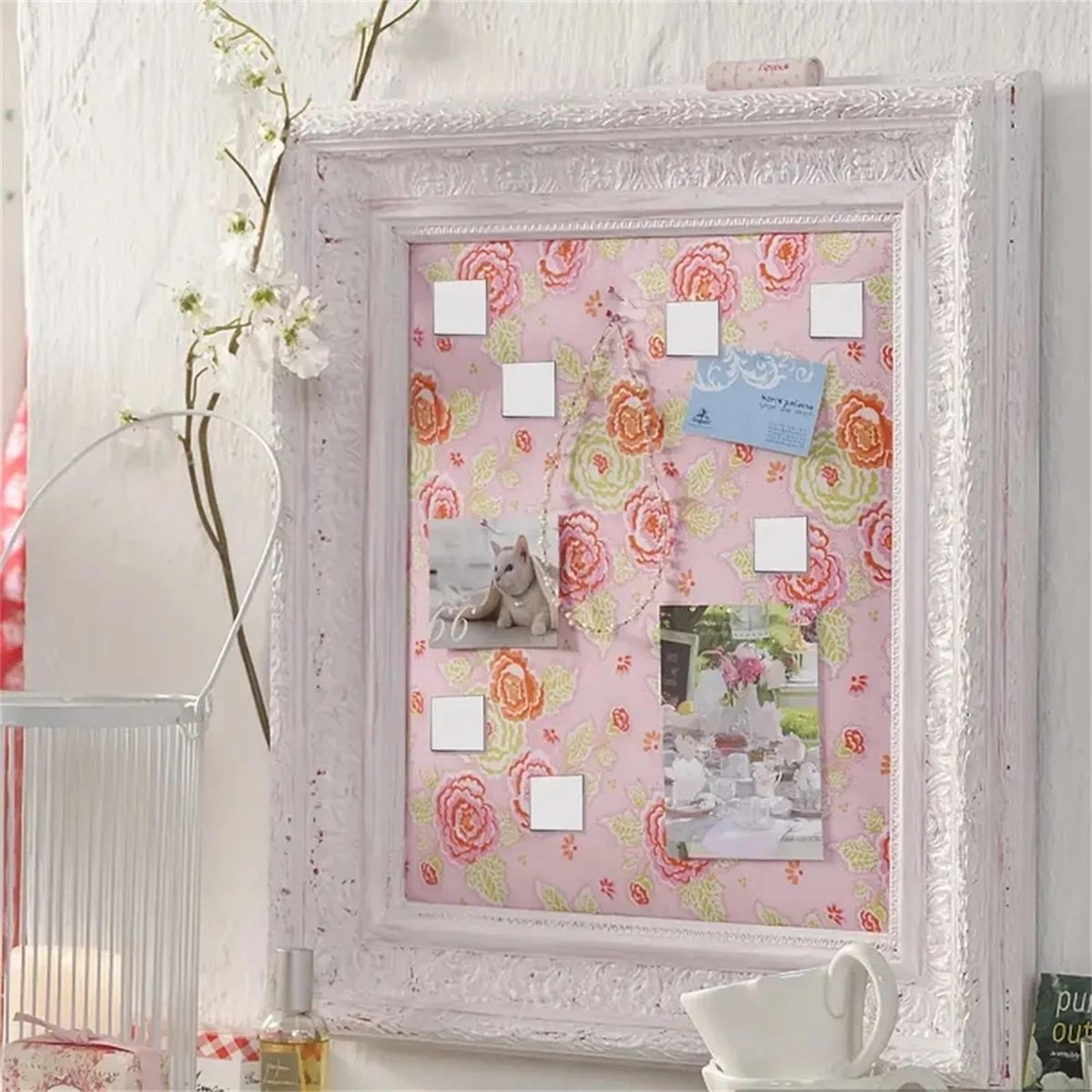 50 Pcs Mini Square Silver Mirror Tiles  Decorative Mosaic Craft Tiles For DIY Art Home Wall  Door D 5