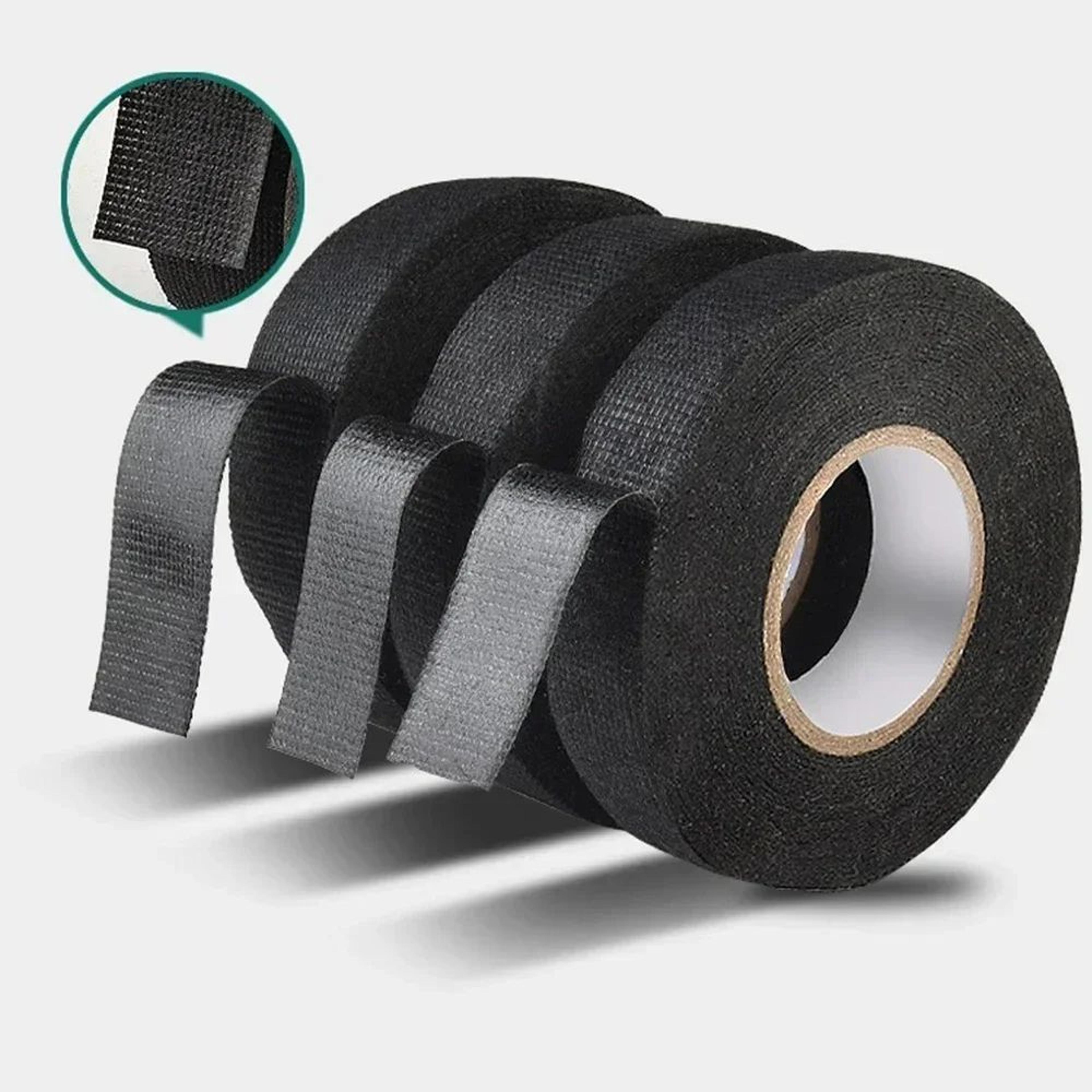 HeatResistant Electrical Harness Tape  Waterproof Cloth Wire Wrap For Automotive Wiring  Cable Repa 1