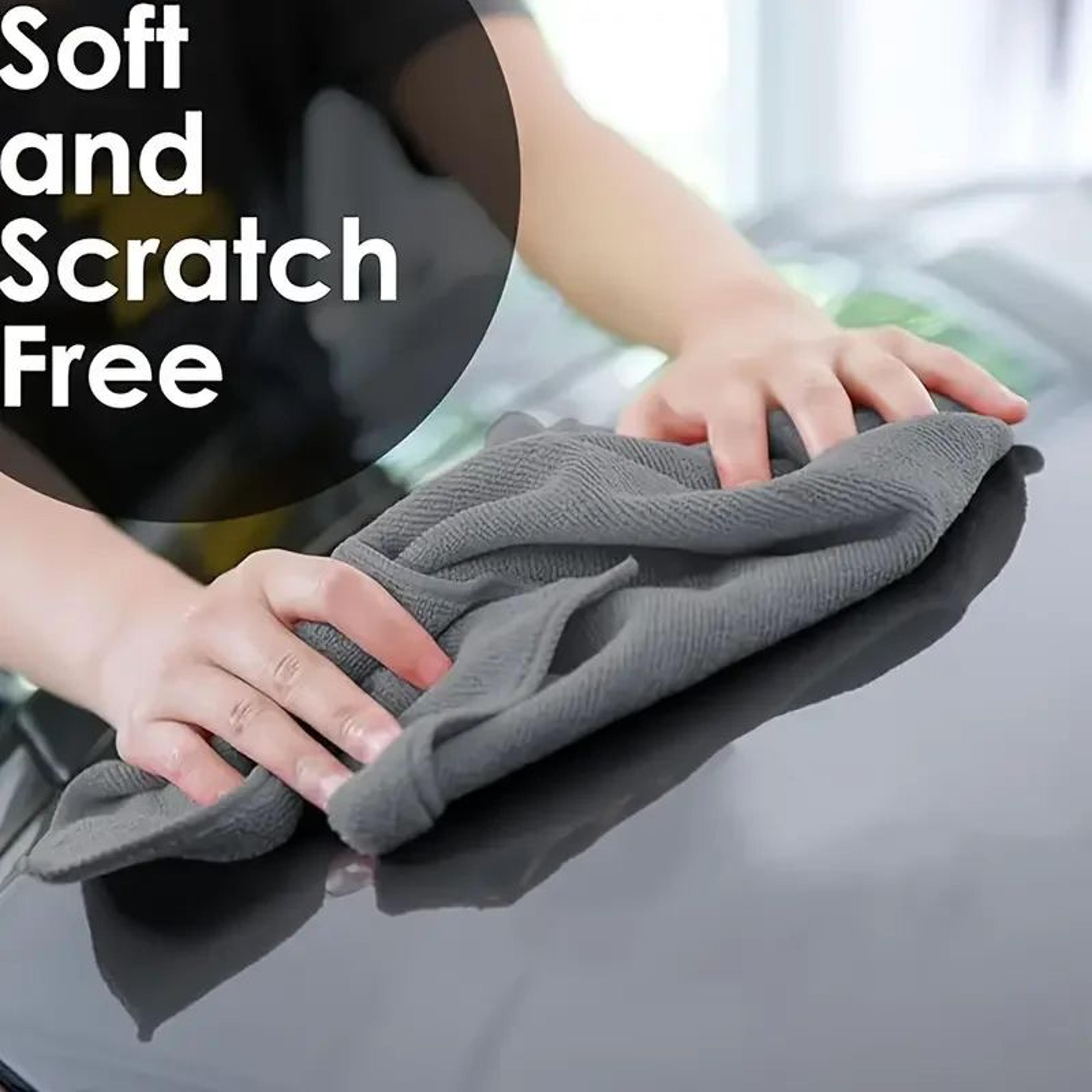 Bamboo Charcoal Dish Cleaning Cloth  Thick Super Absorbent OilResistant Kitchen Cleaning Towel For  3