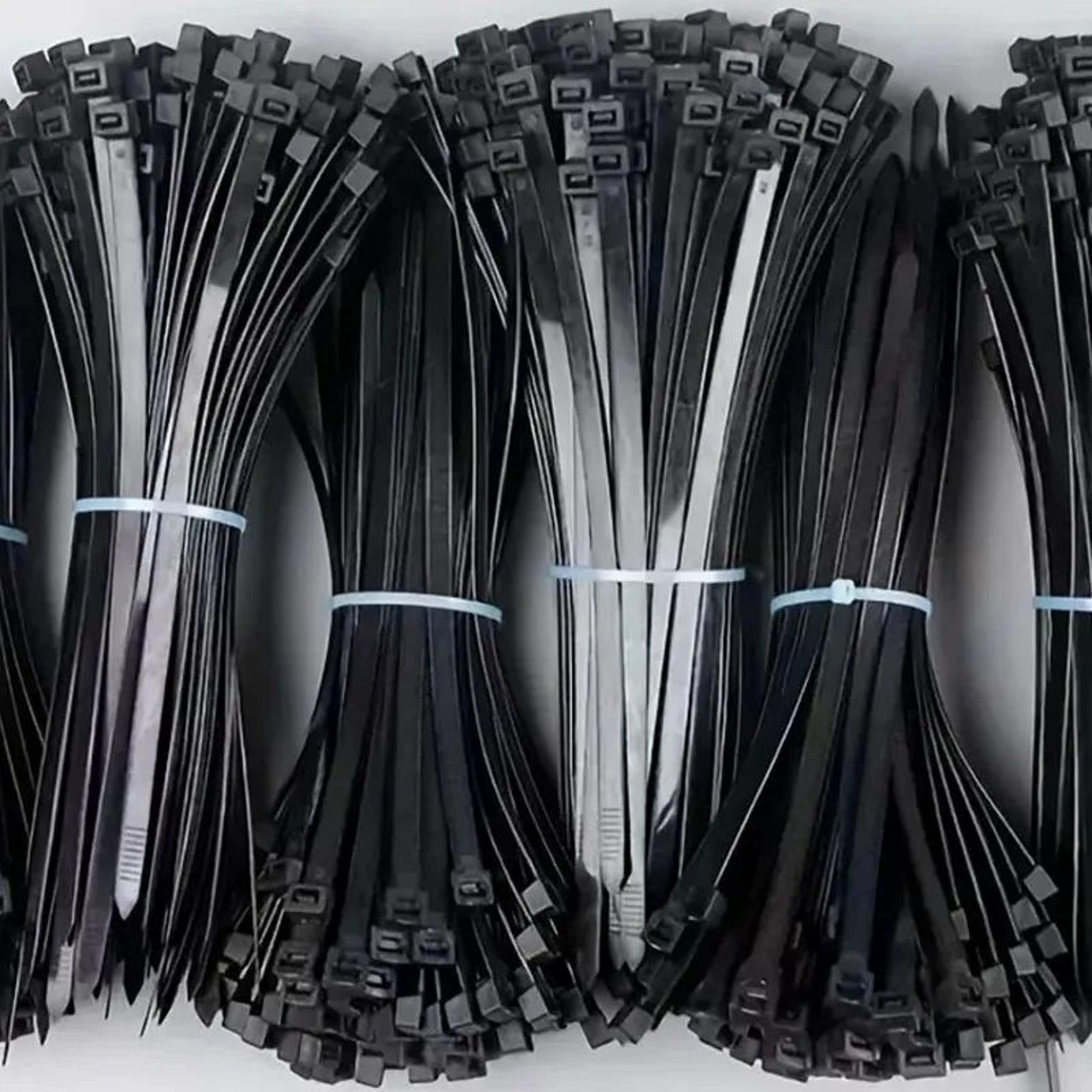 SelfLocking Nylon Cable Ties  Adjustable Wire Zip Ties For Home Office Garden  Electrical Cable Man 0