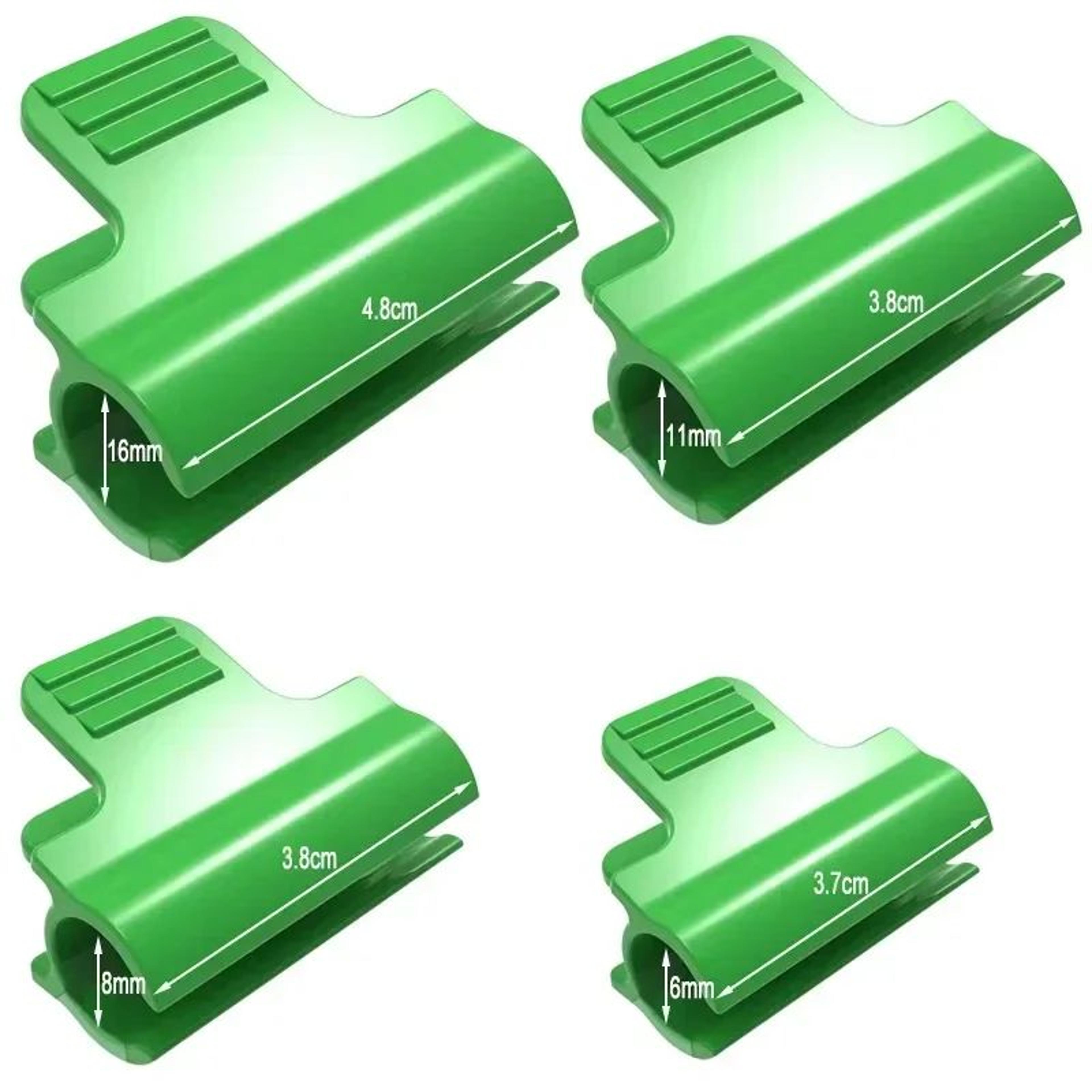 Greenhouse Tunnel Hoop Clamps  Plastic Garden Frame Clips For Greenhouse Film Shade Net  Plant Supp 4
