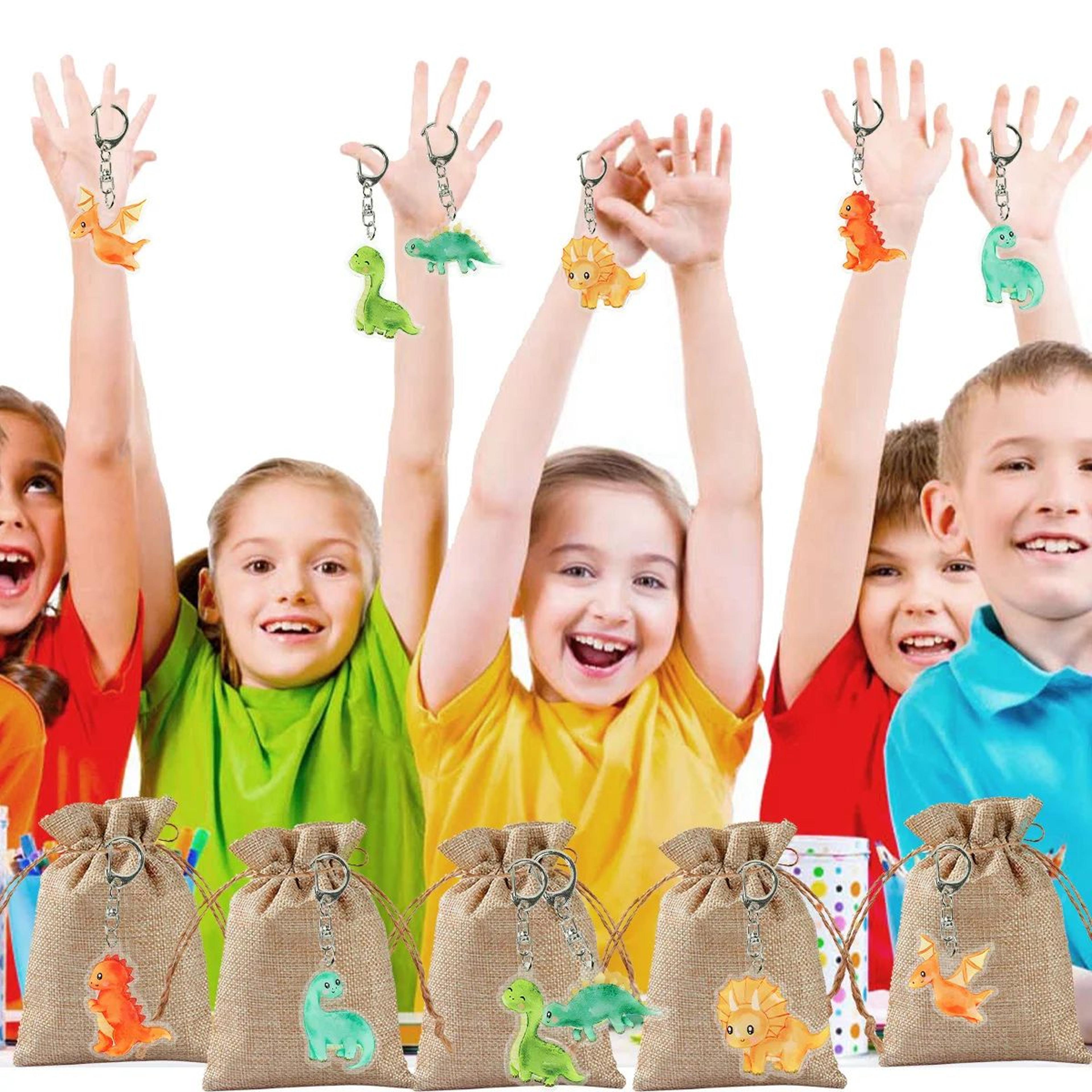 Dinosaur Party Acrylic Keychains  Safari Dino Birthday Party Favors For Kids Baby Shower  Wild One  5