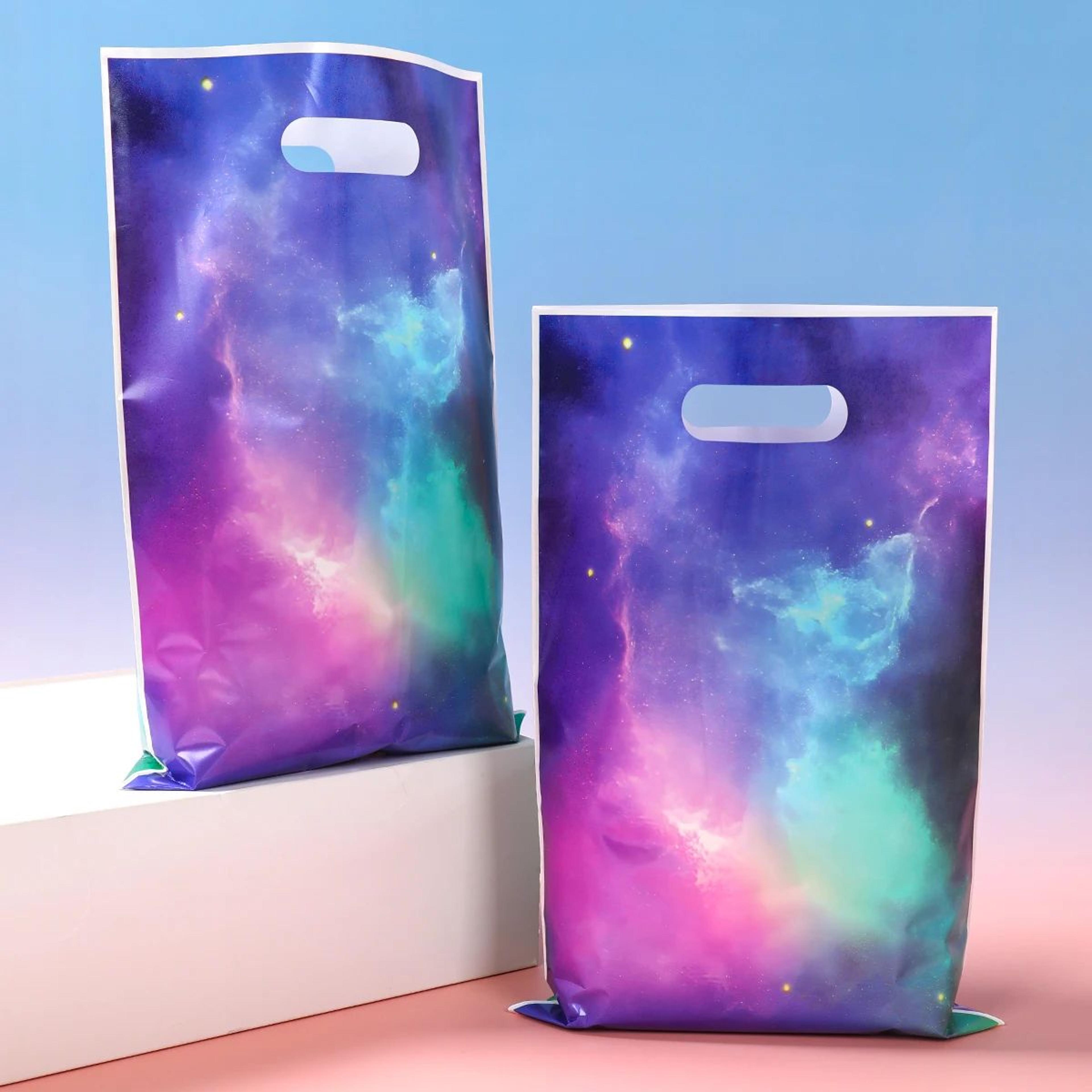 Galaxy Party Gift Bags  Outer Space Candy Treat Bags For Kids Birthday Baby Shower  Party Favor Sup 1