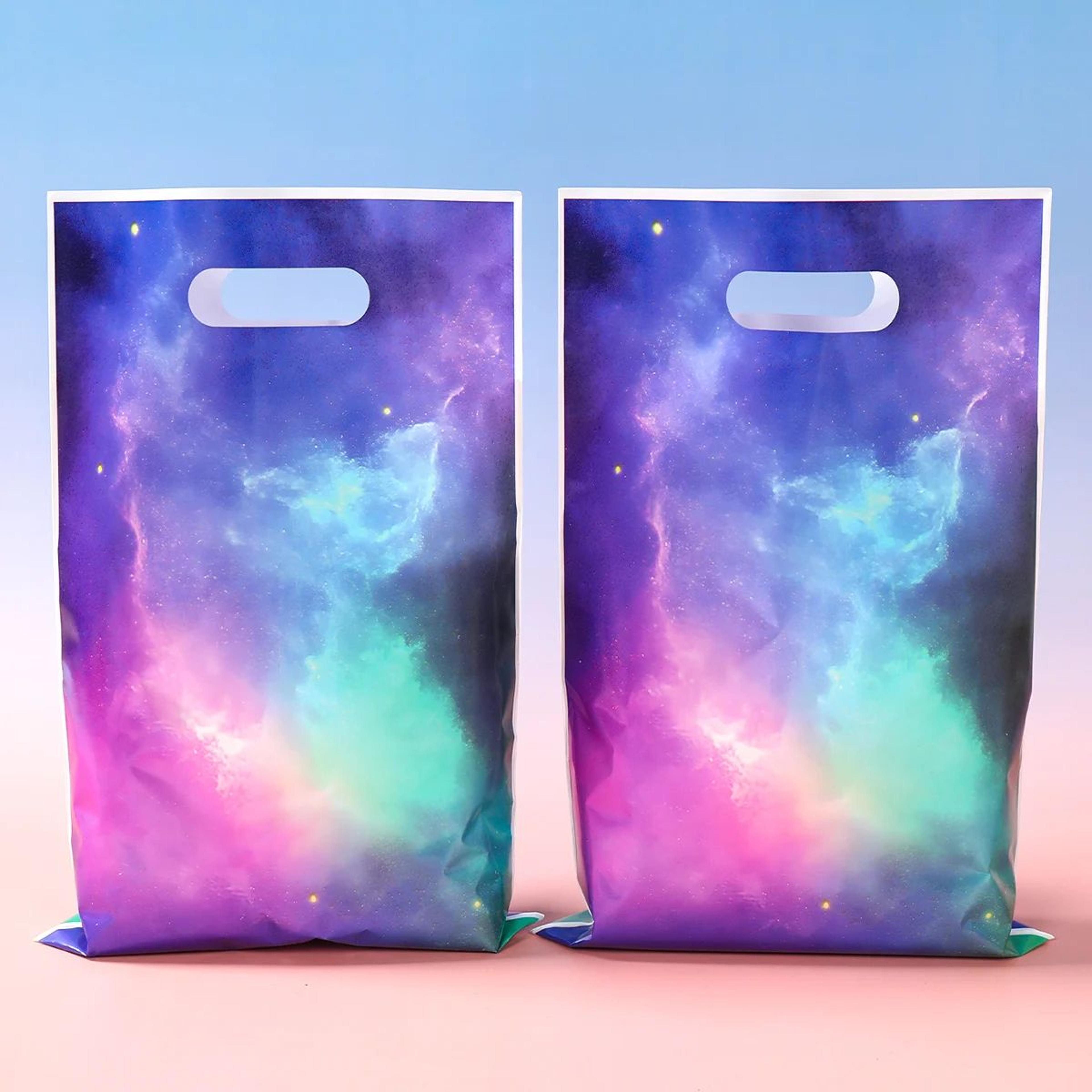 Galaxy Party Gift Bags  Outer Space Candy Treat Bags For Kids Birthday Baby Shower  Party Favor Sup 5
