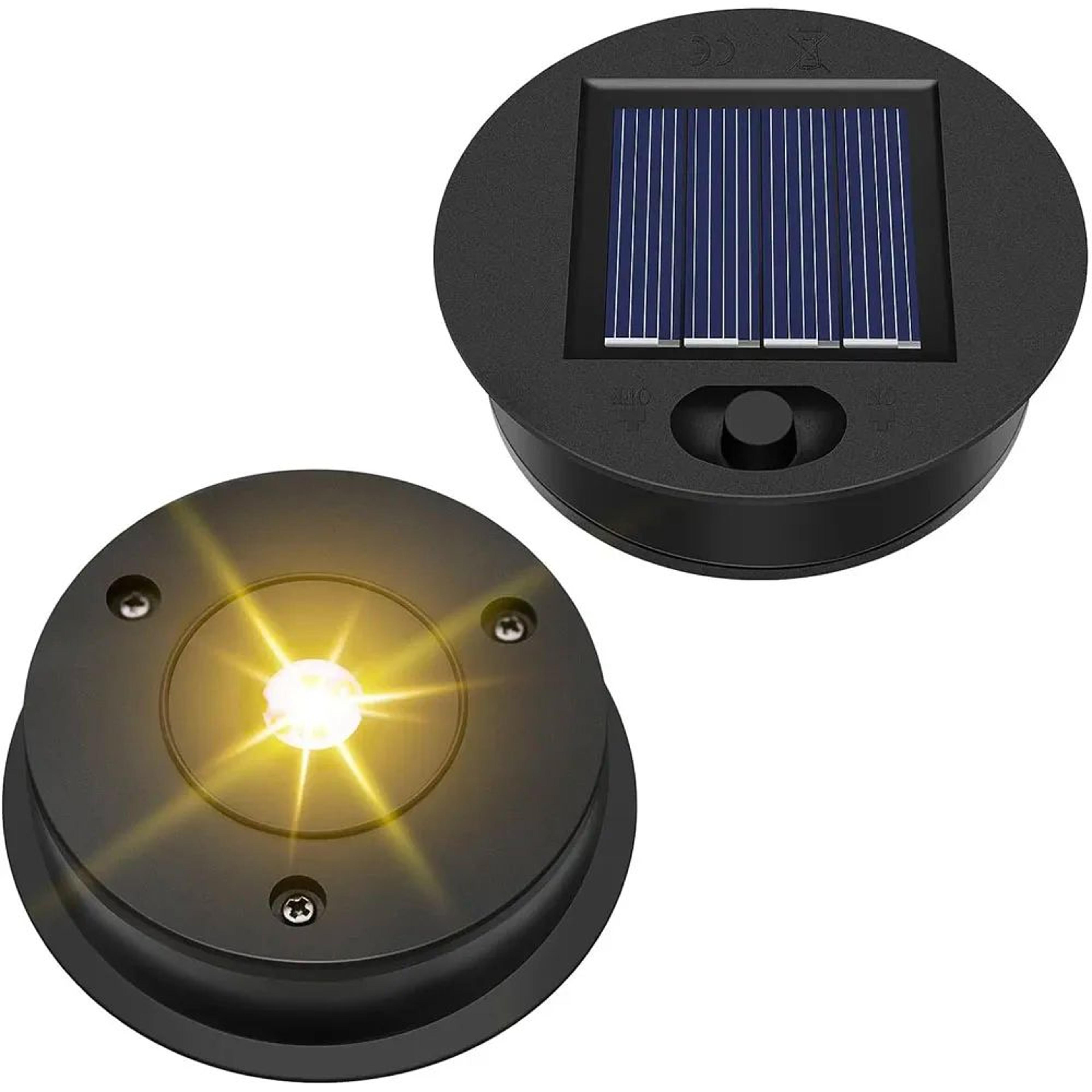 Solar Light Replacement Top  12V Waterproof LED Solar Panel Lantern Lid For Garden  Outdoor Lights 4