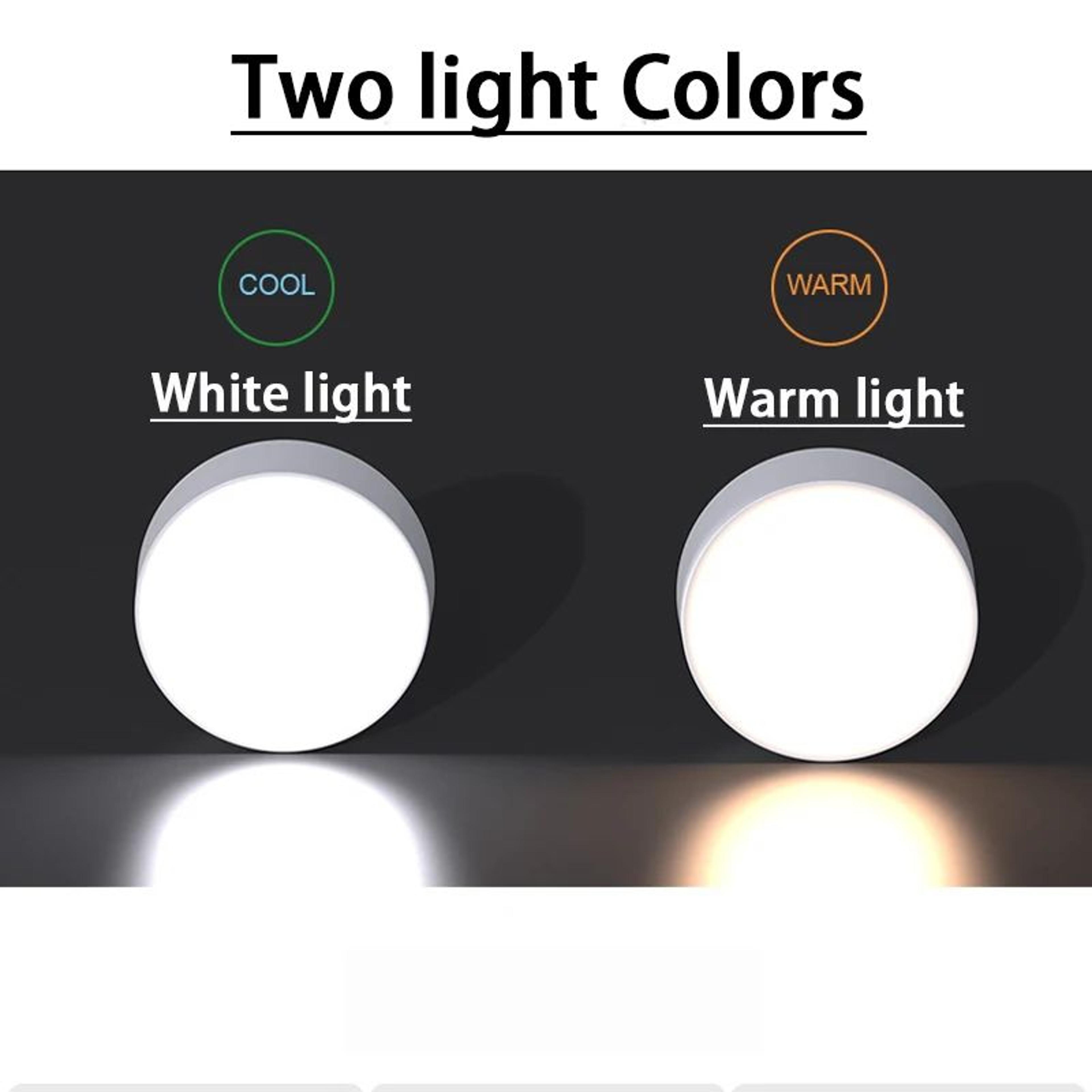 Smart Remote Control Cabinet Light  Battery Powered Dimmable Warm  White LED Night Light For Kitche 2