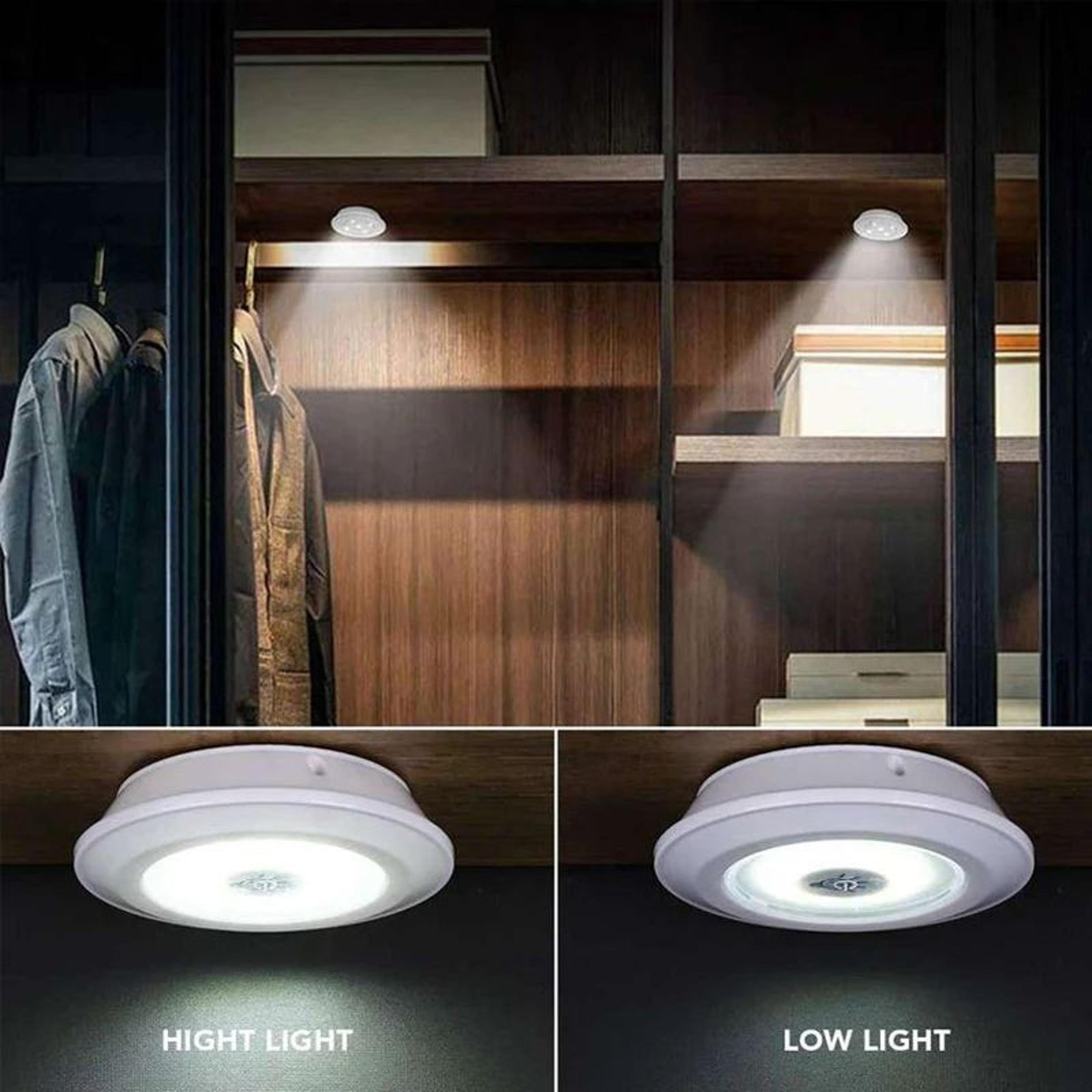 COB Wireless LED Night Light With Remote Control  150 Lumens Dimmable BatteryPowered Closet Cabinet 4