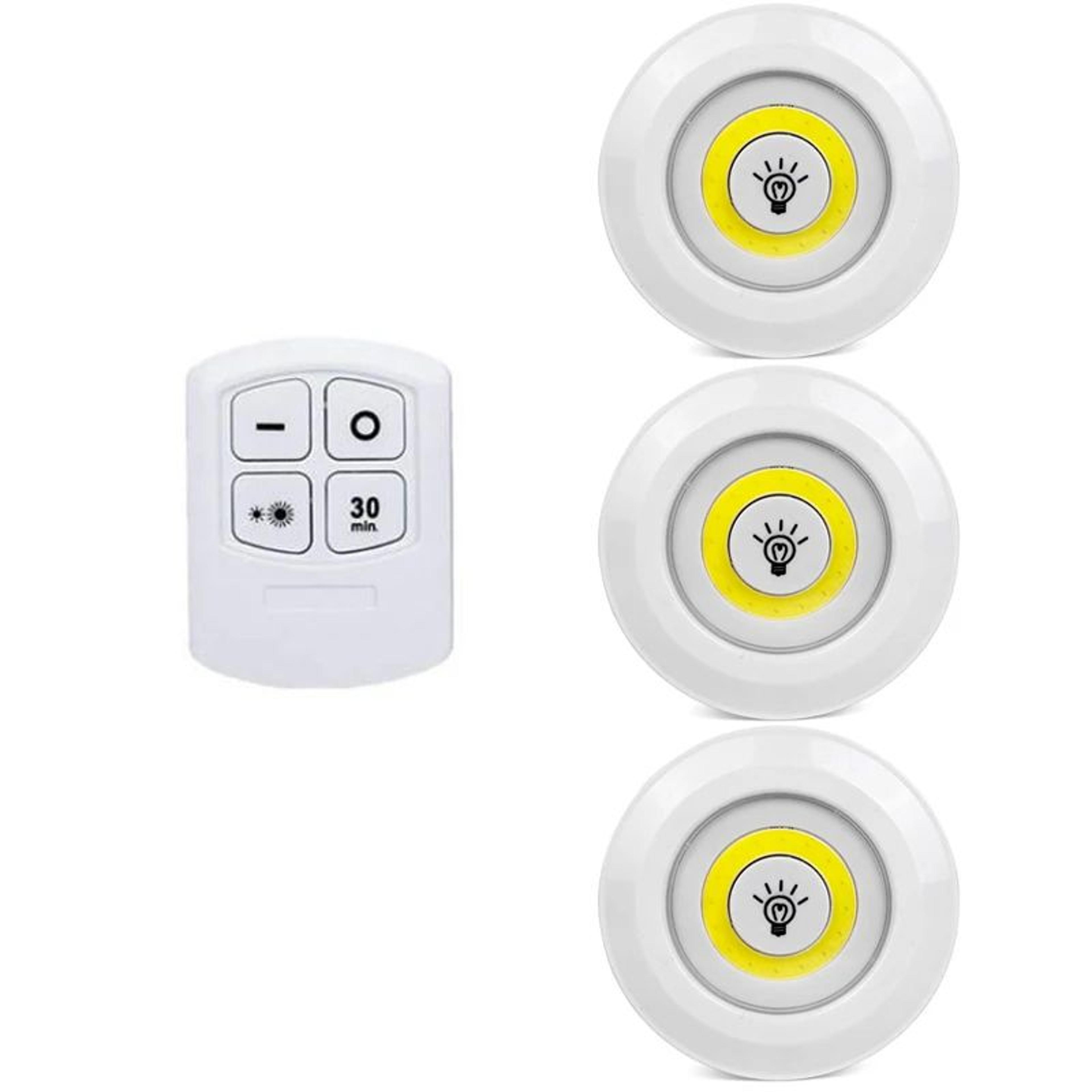 COB Wireless LED Night Light With Remote Control  150 Lumens Dimmable BatteryPowered Closet Cabinet 10